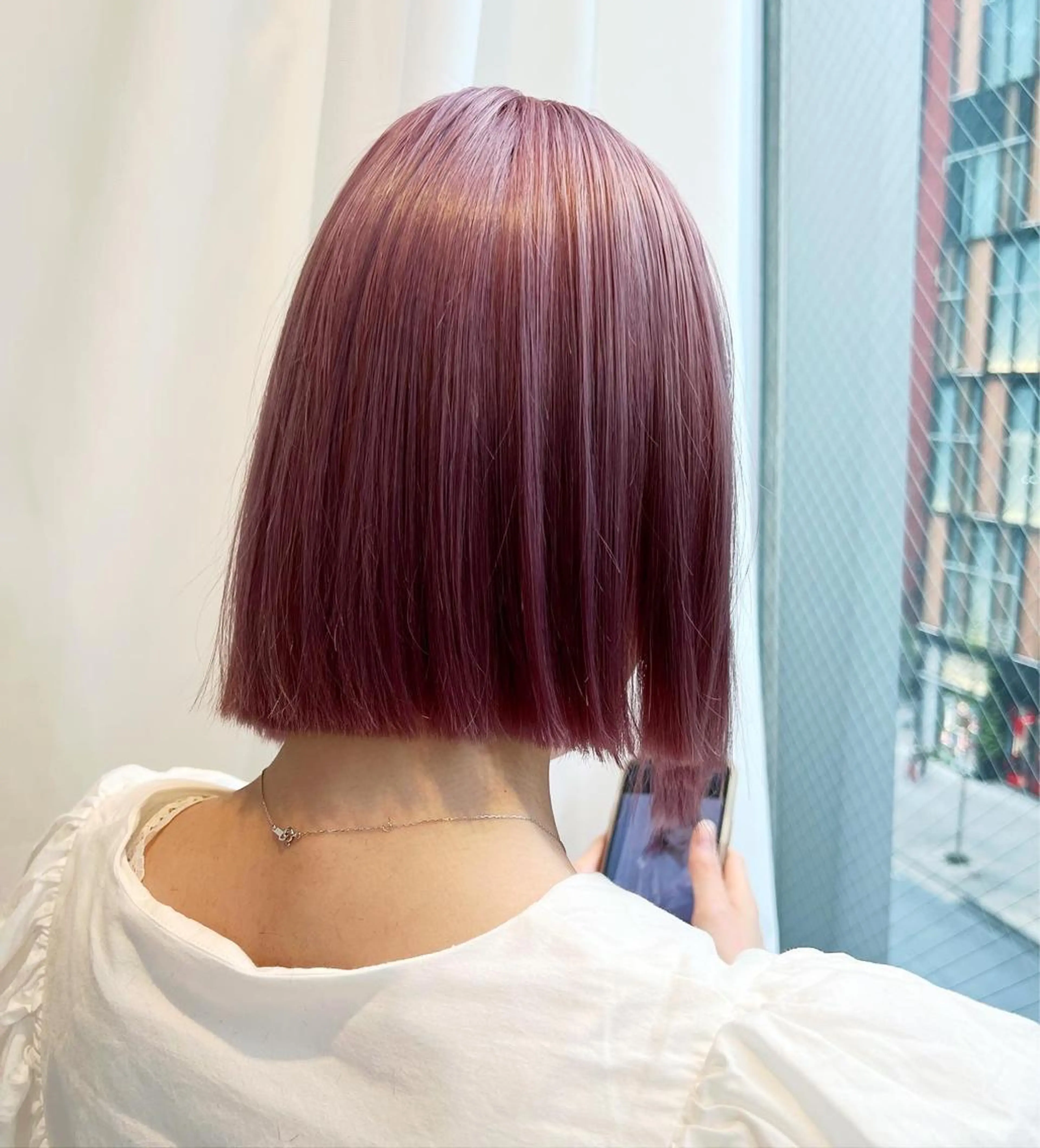 ショート カラー トリートメント カット ヘアカラー トリートメント レイヤー専門家 ダブルカラー修のヘアスタイル