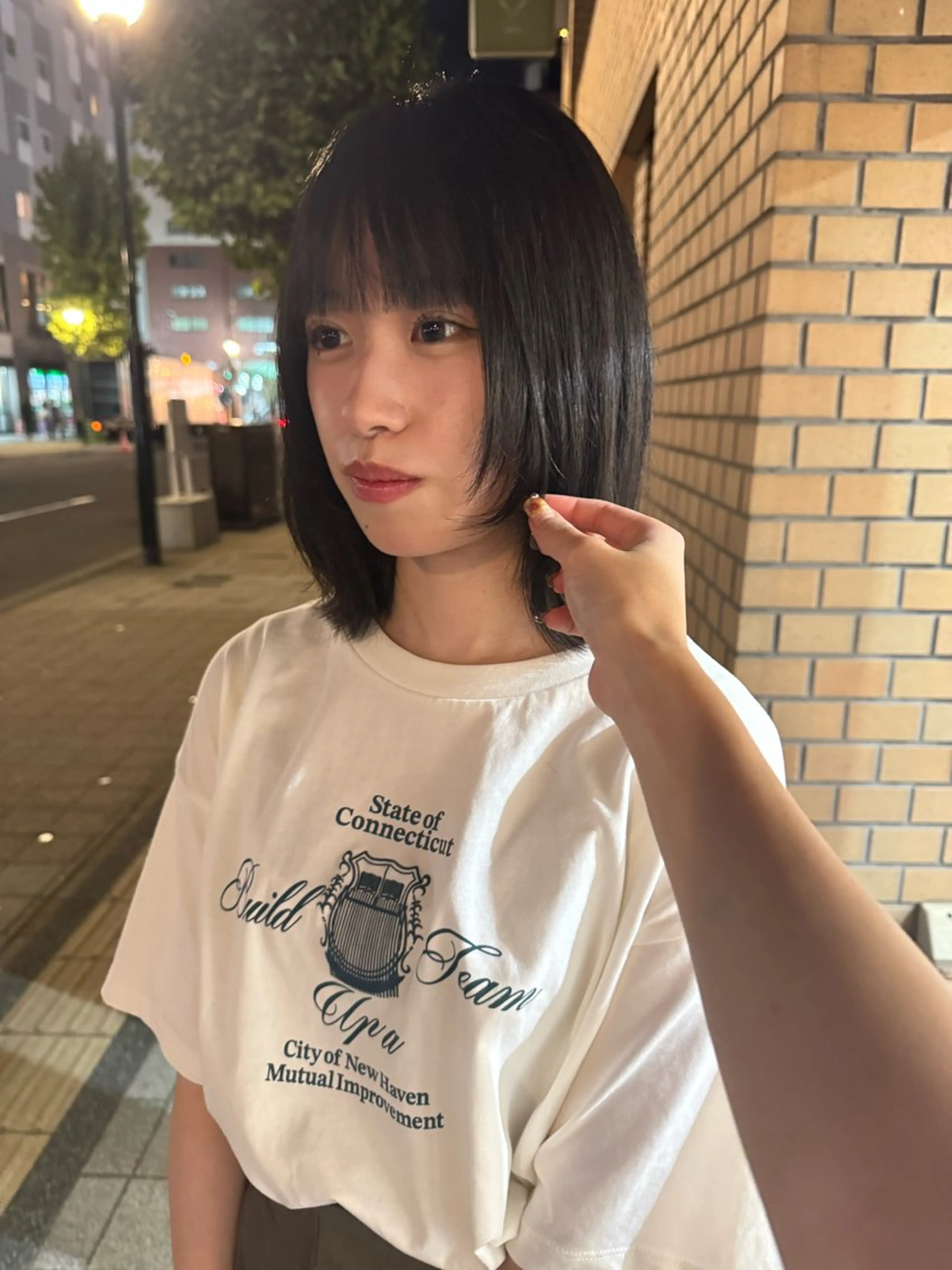 ミディアム 阿部 ことみのヘアスタイル