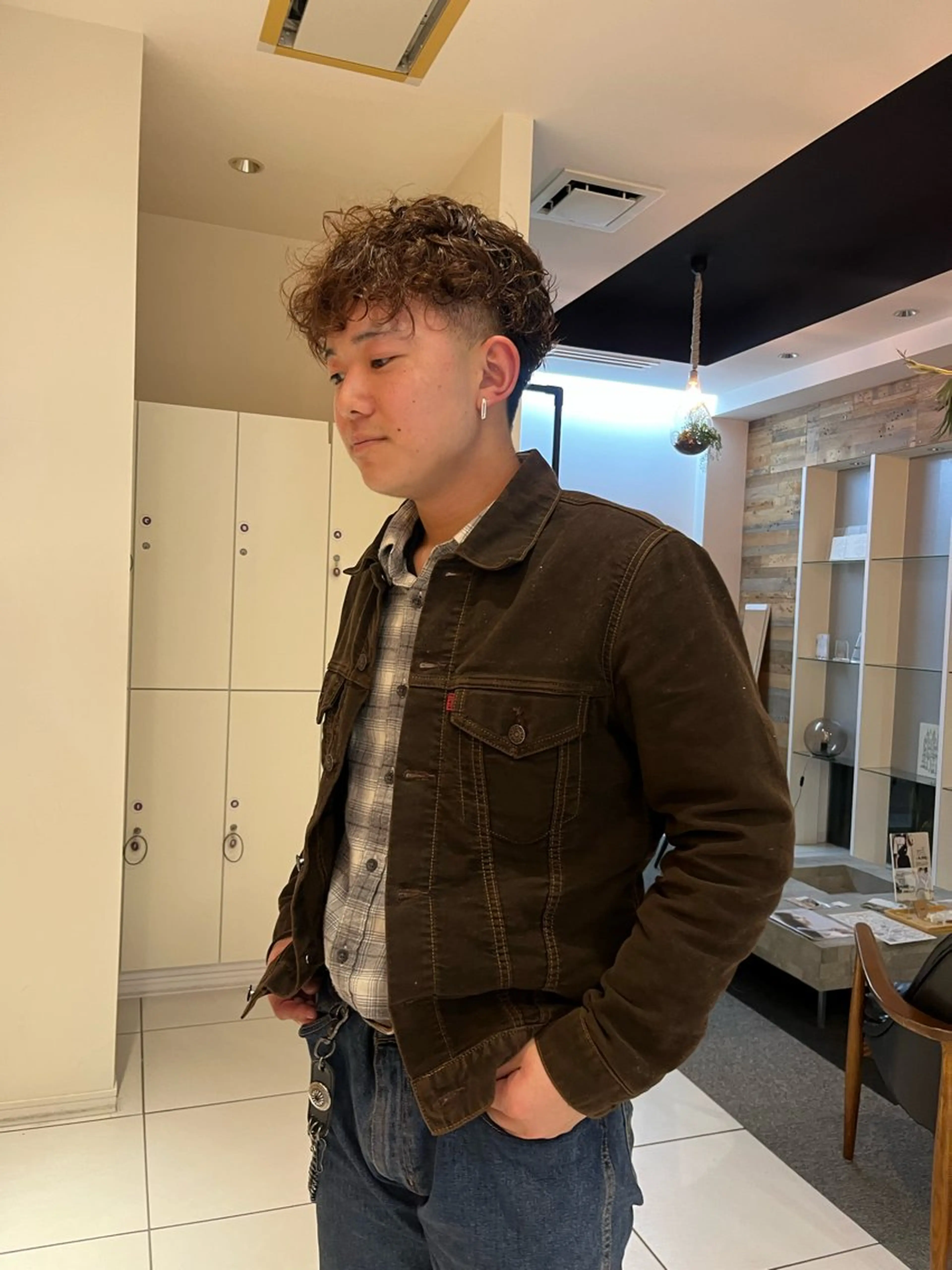 パーマ sabo ladies salon所属・ヨシカ/透明感カラー 酸性ストレートのヘアスタイル