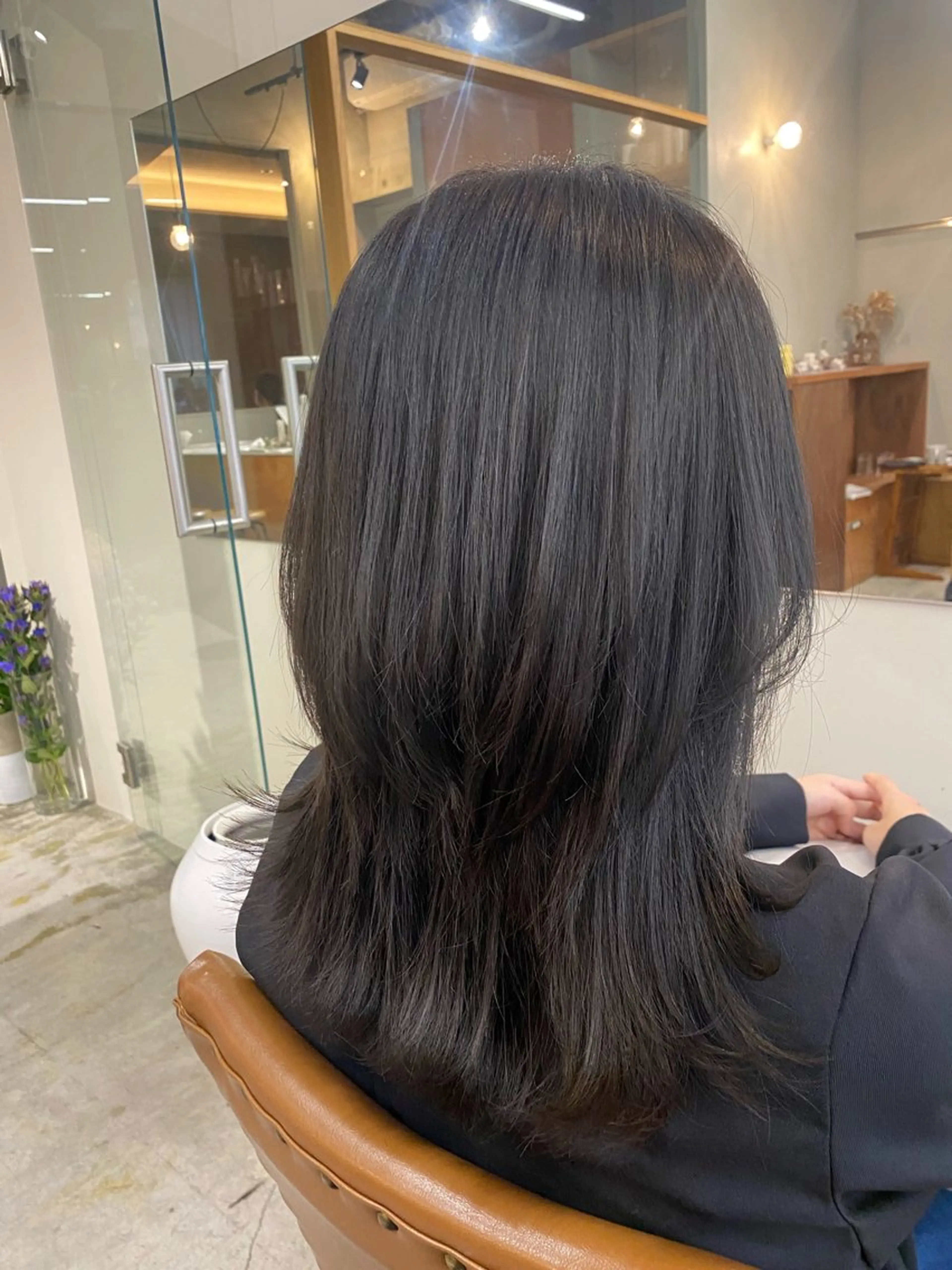 ロング カット ヘアカラー トリートメント 🌻花屋併設🌻濱 幸帆のヘアスタイル