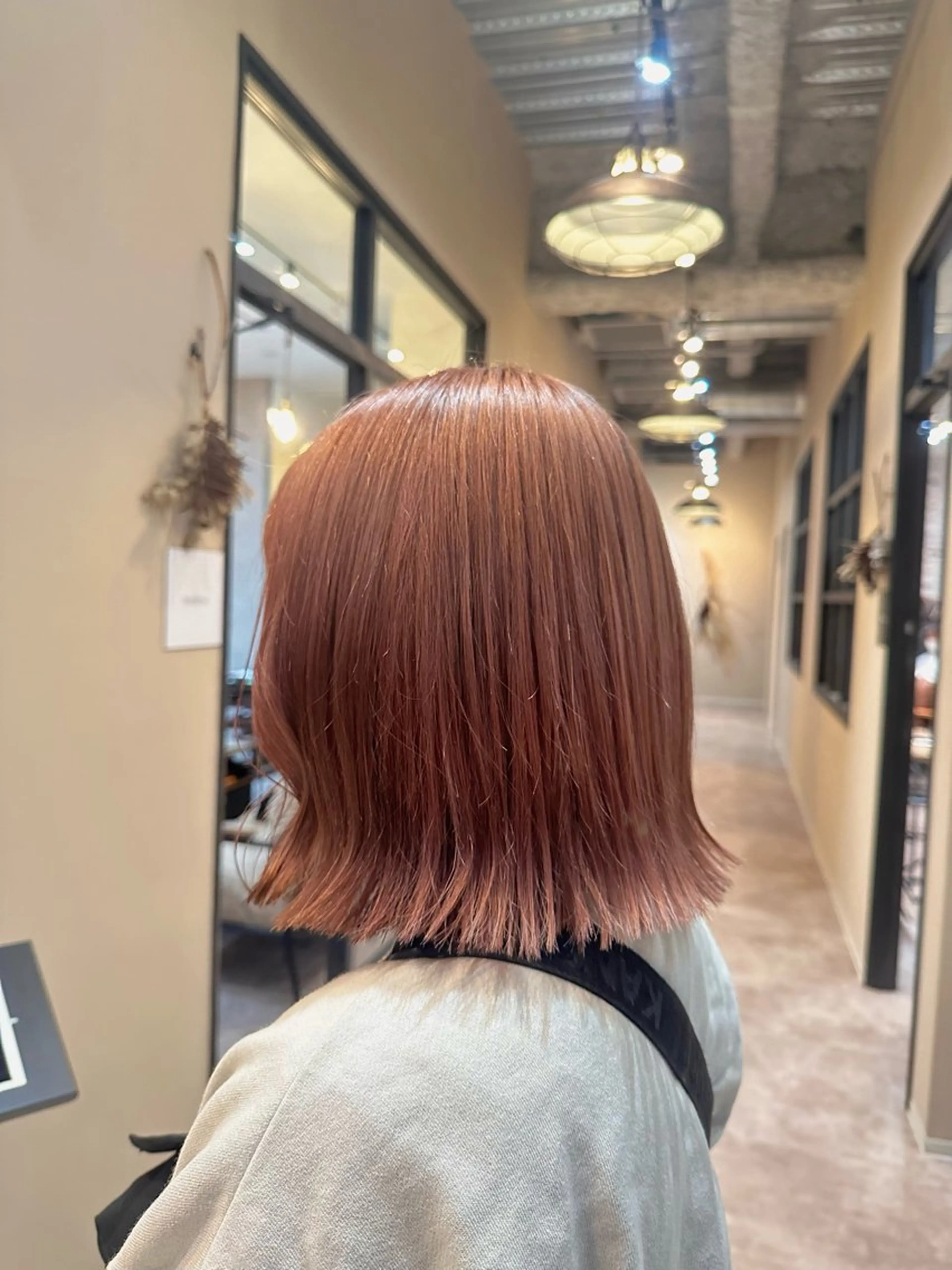 ミディアム カラー カット ヘアカラー Sara newi 🎀透明感🎀のヘアスタイル
