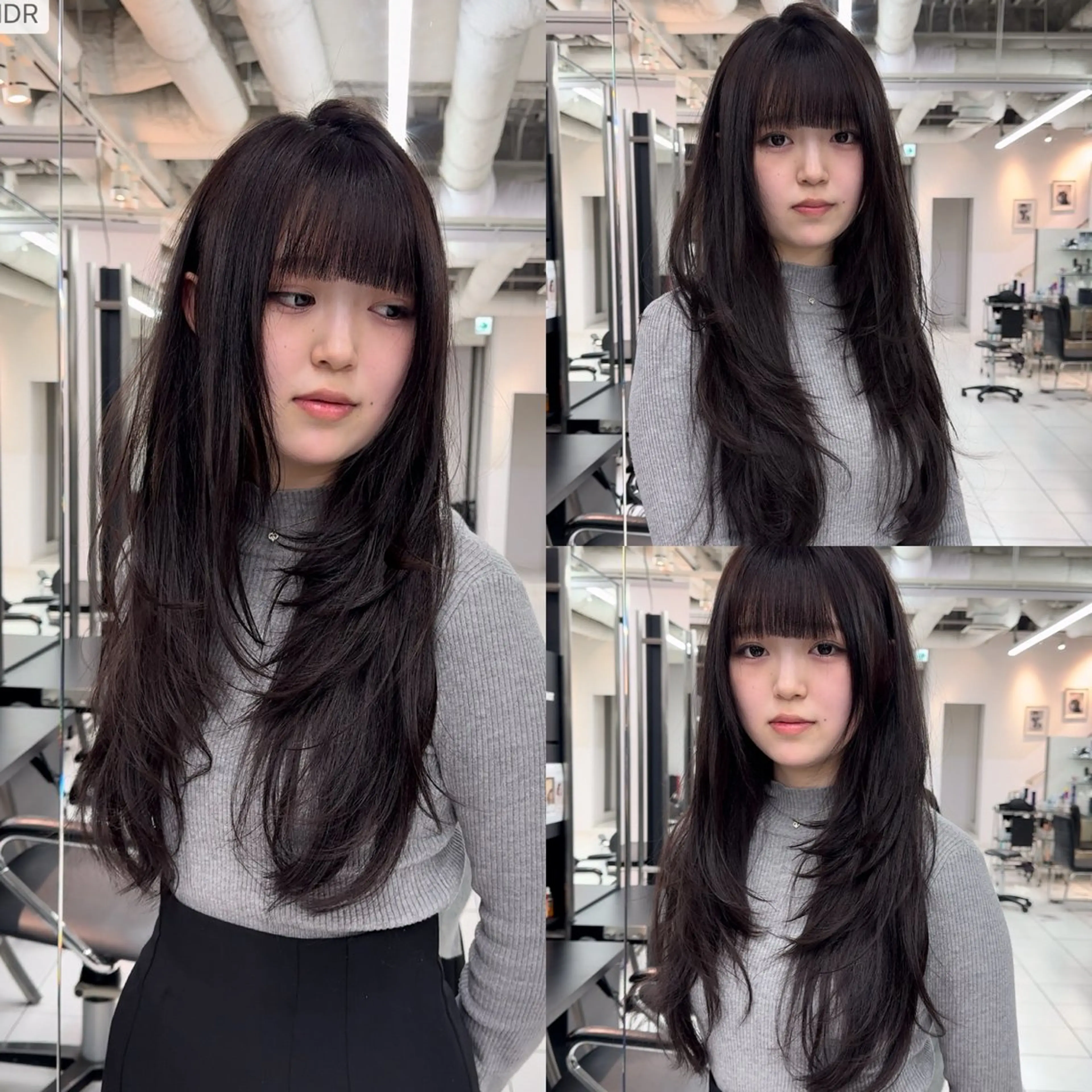 ロング ミディアムレイヤー/ ロングレイヤー堀匠吾のヘアスタイル