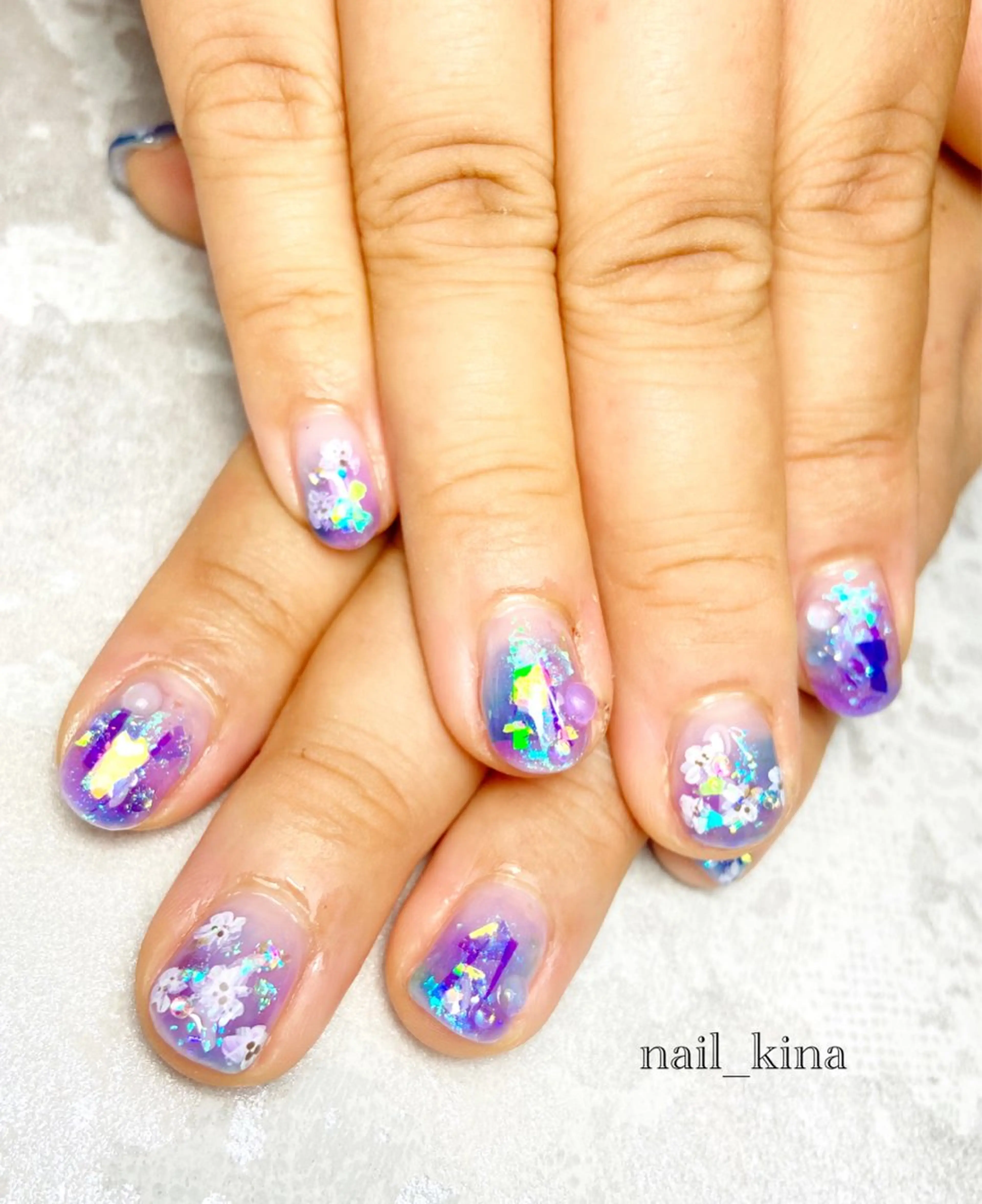 ネイル ハンドネイル nail_ kinaのネイルデザイン