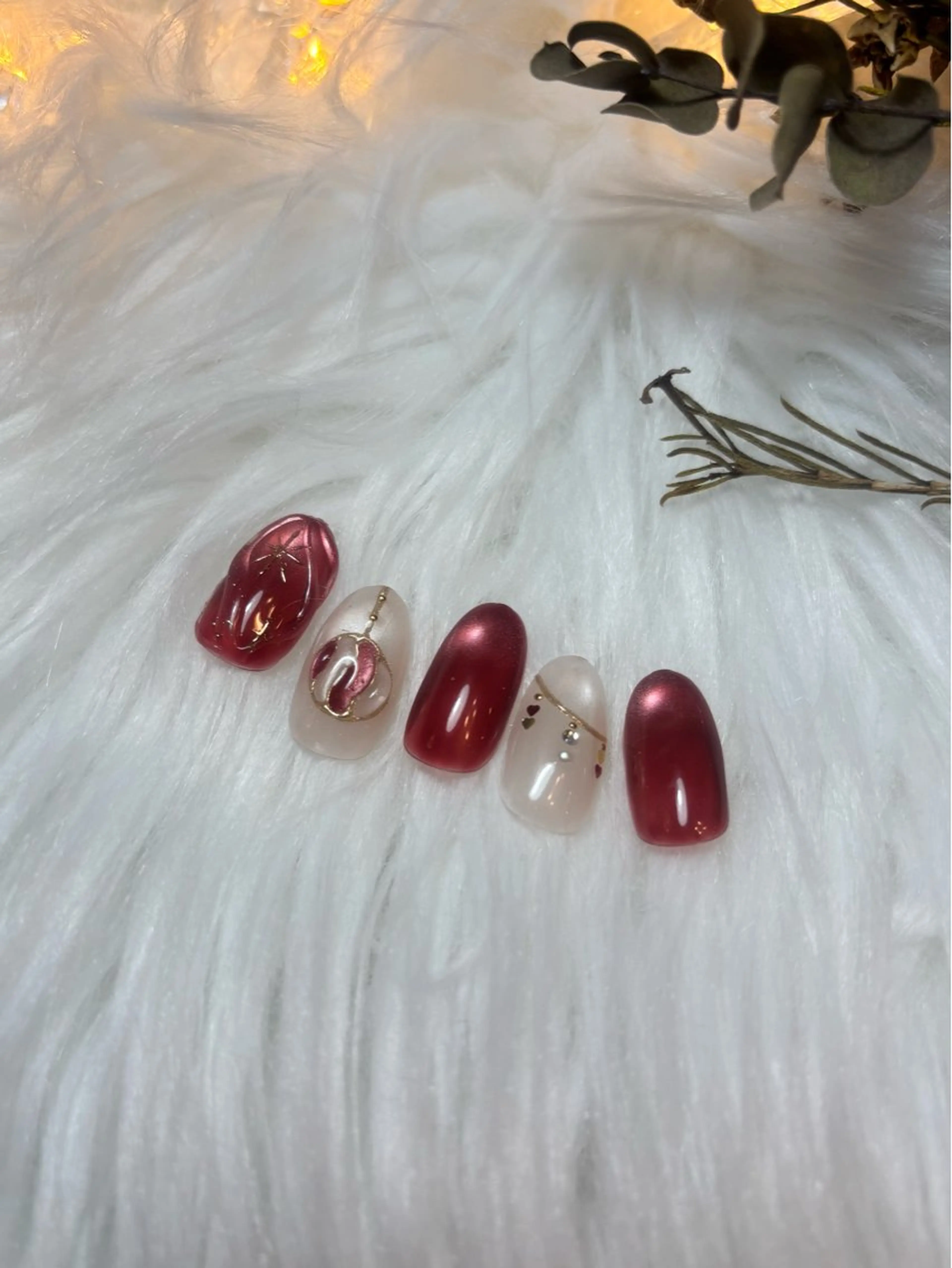 ネイル ブルー キラキラネイル 韓国ネイル マグネットネイル シンプルネイル timtam --sakiのネイルデザイン