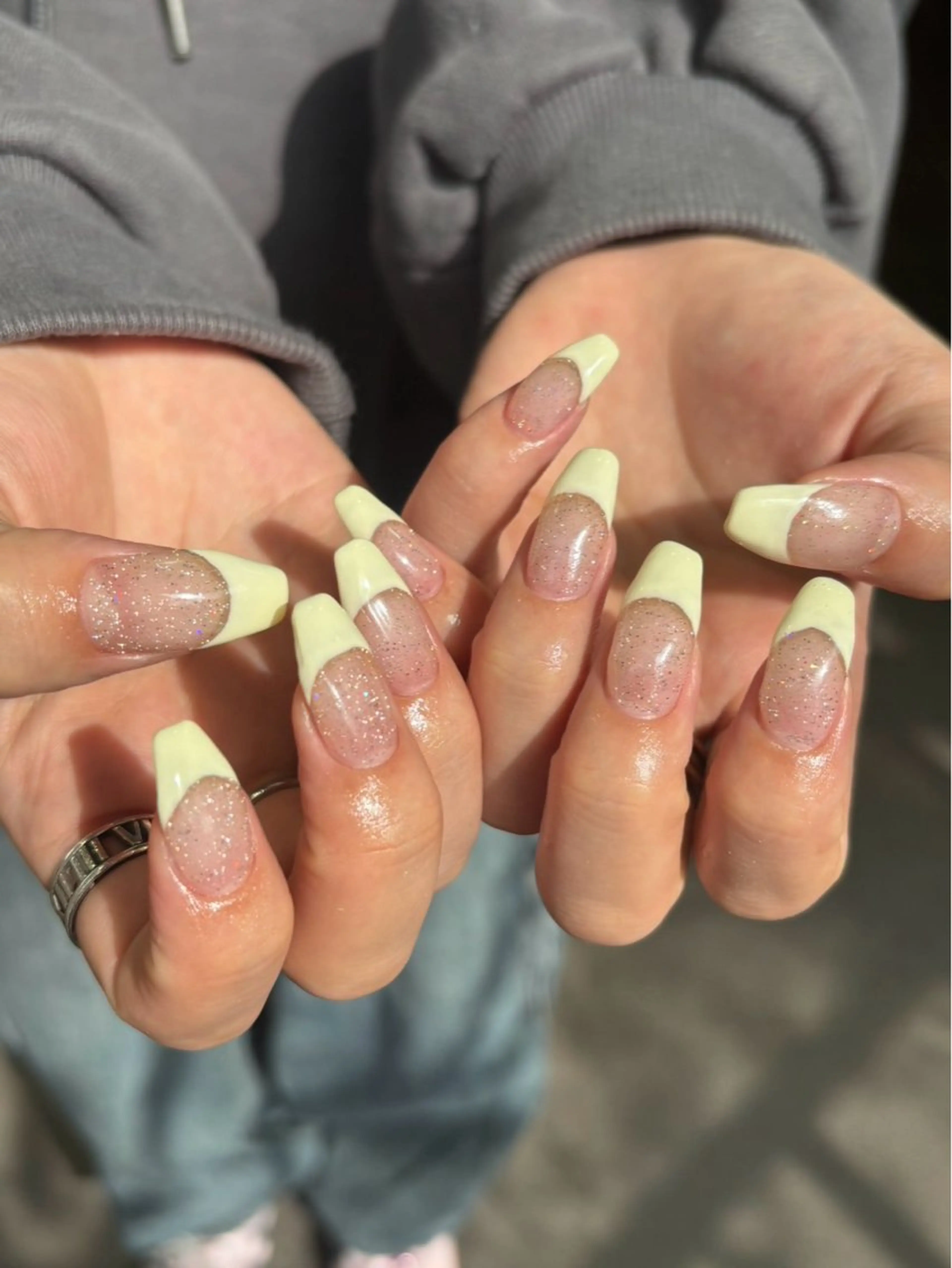 ネイル ハンドネイル waka❤️✨ レイヤーボブ/ネイルのヘアスタイル