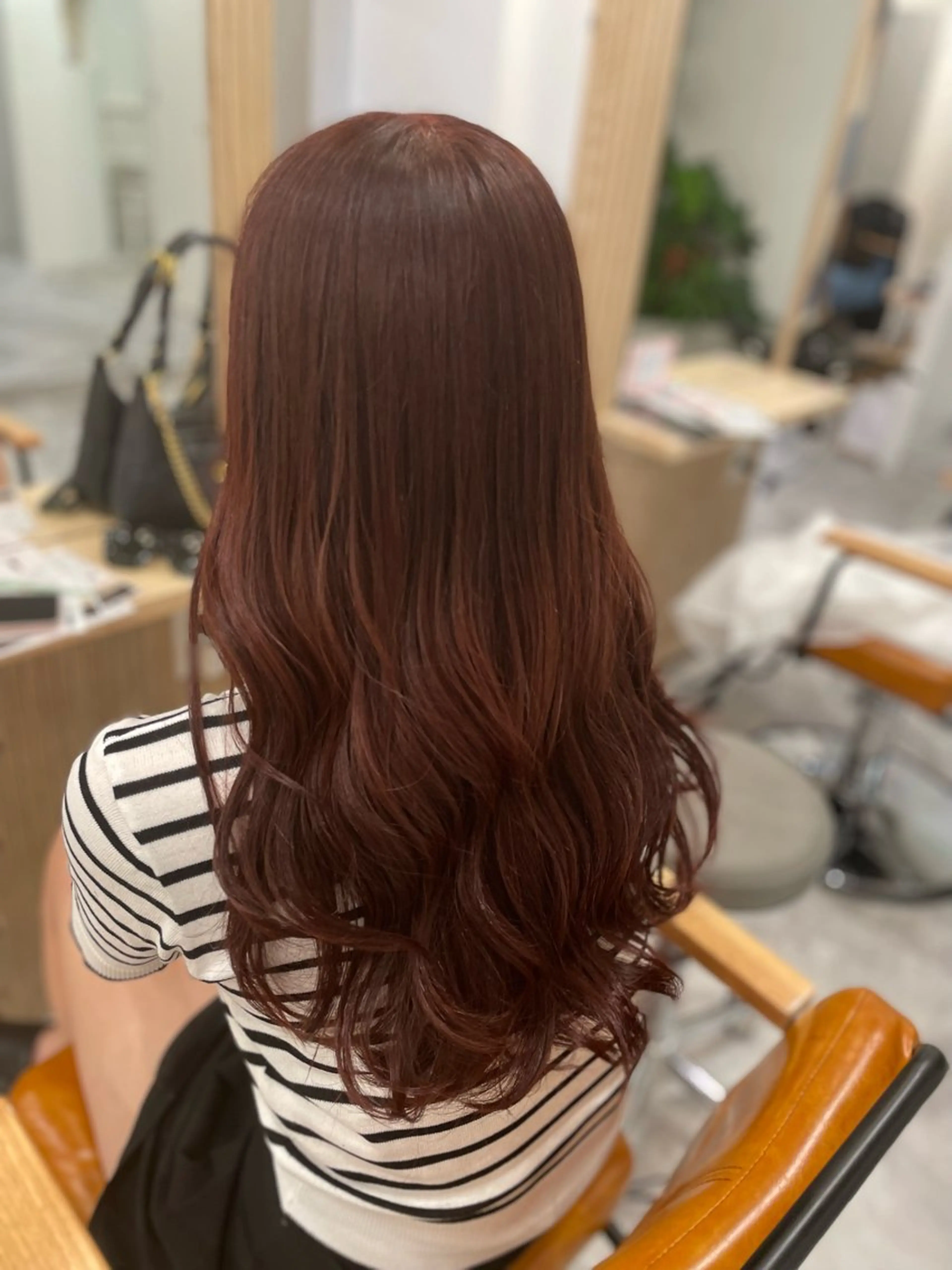 カット+カラー　レディース限定の写真