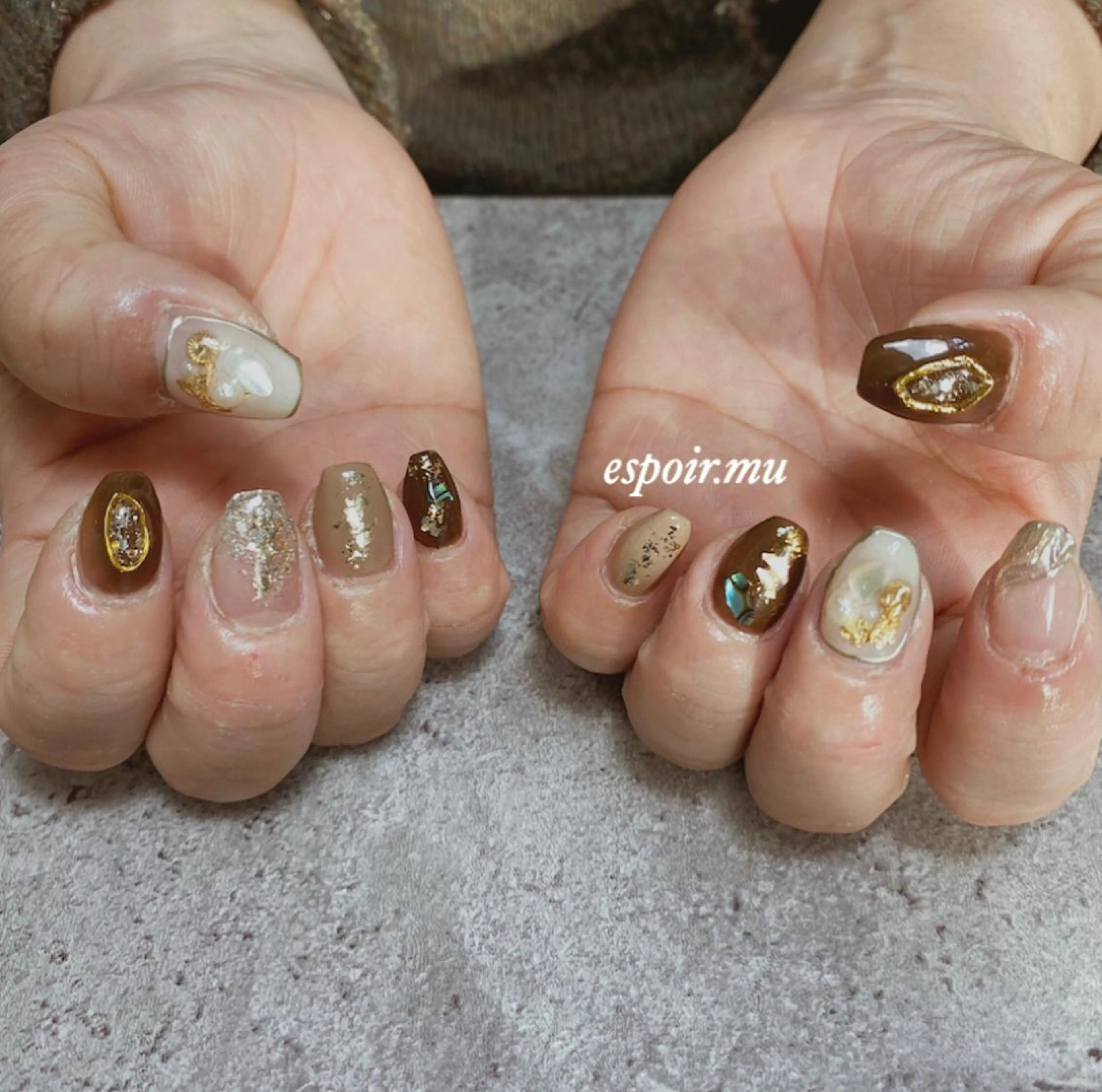 ネイル espoir. muのネイルデザイン