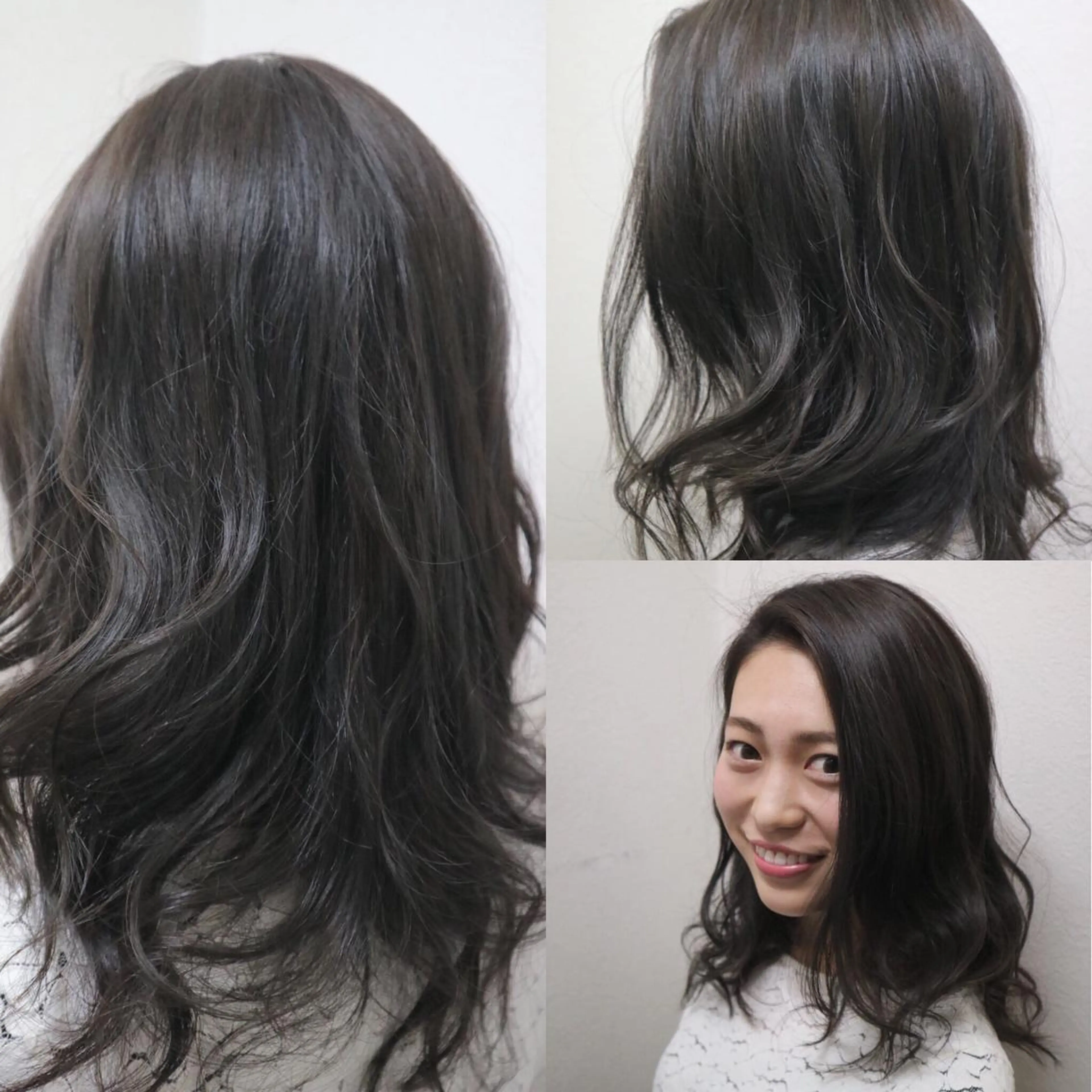 ミディアム カラー アディクシーカラー 透明感カラー カット ヘアカラー トリートメント JIL BLAN 京都のヘアスタイル