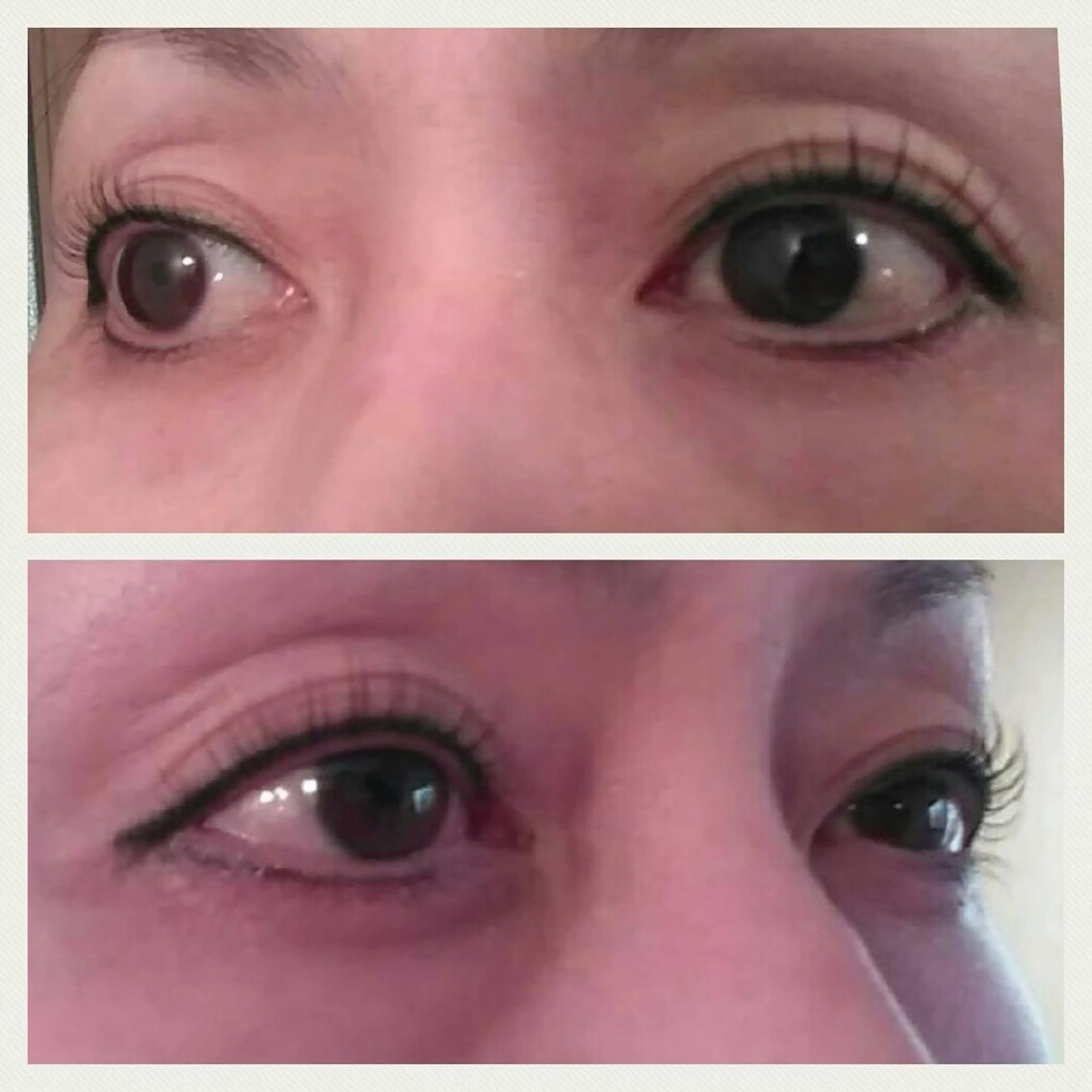 マツエク・マツパ 一重×まつ毛パーマ Rouge ・ K  　のマツエク・マツパデザイン