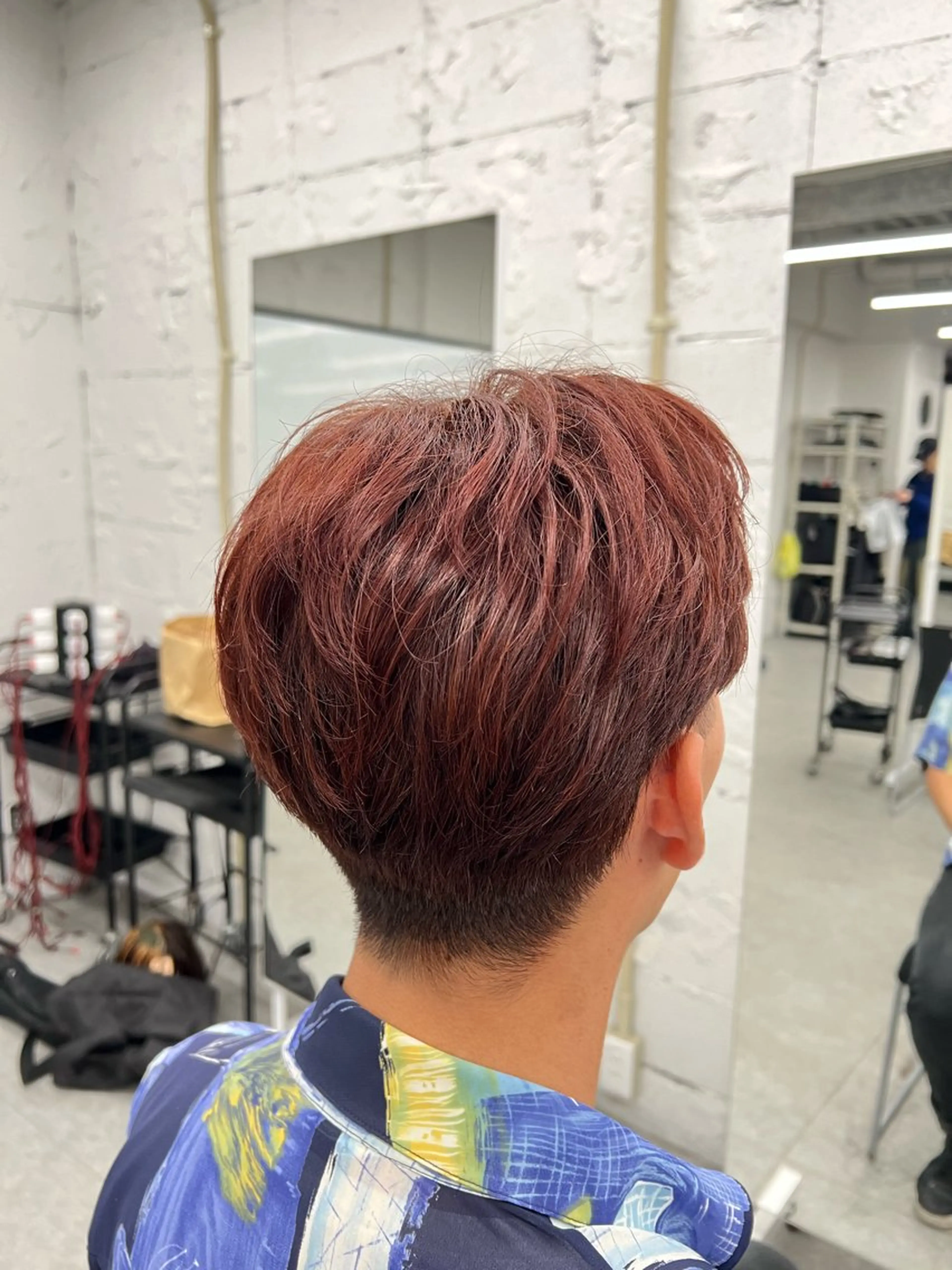カラー 🥀トレンド暖色⛓️ YUTOのヘアスタイル