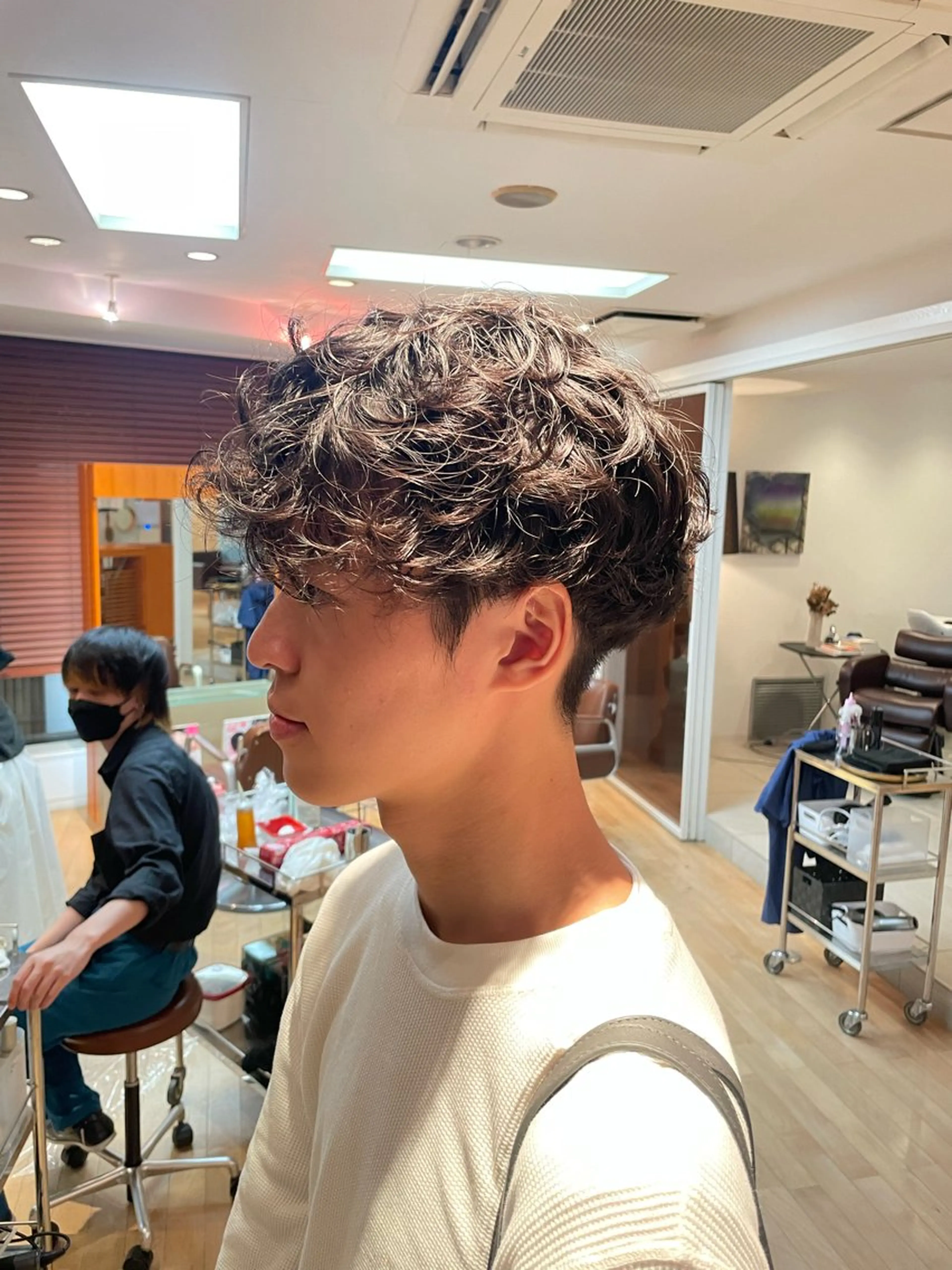 パーマ L'arte所属・松並 直のヘアスタイル