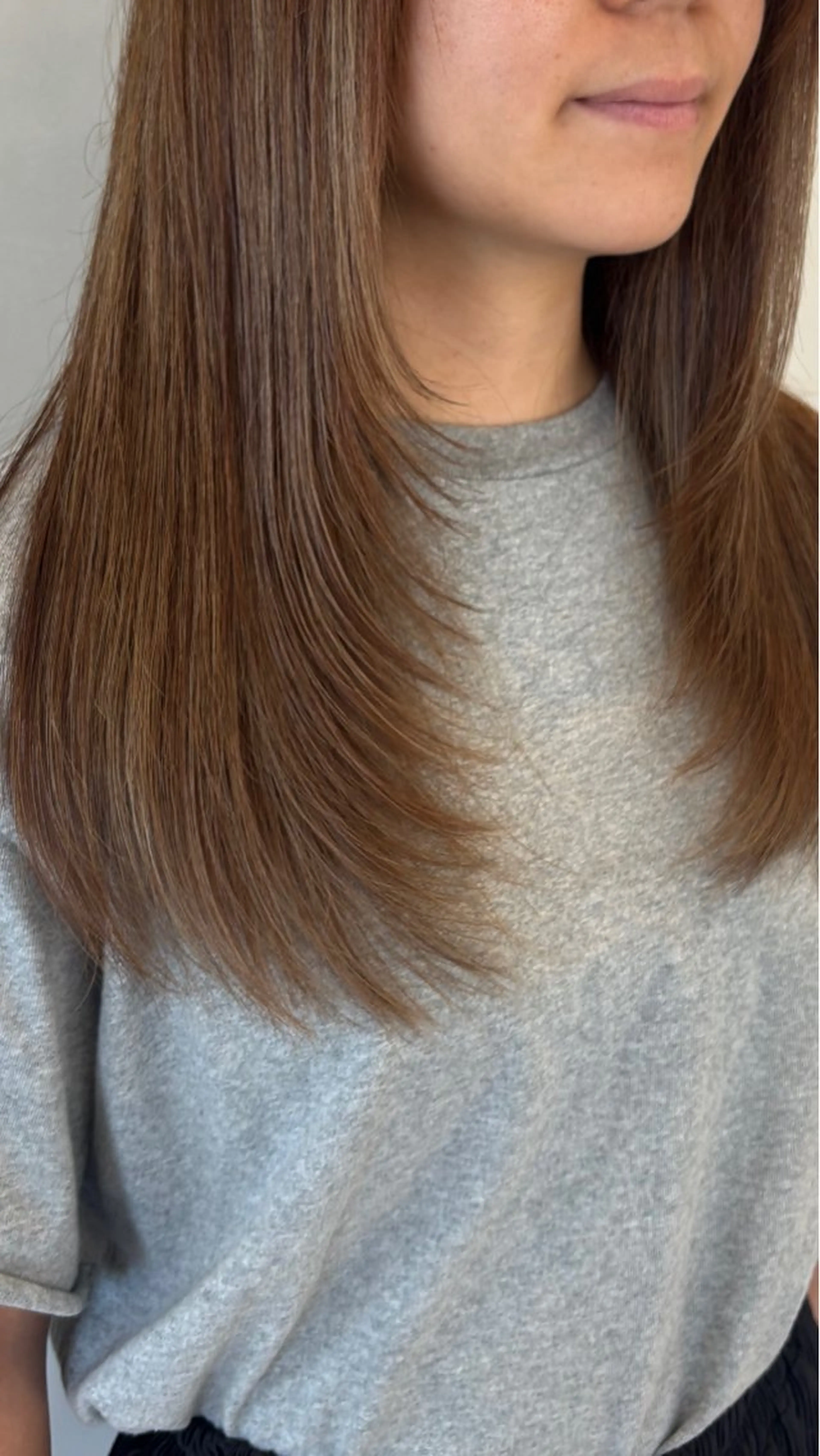 ロング riru reborn店長のヘアスタイル