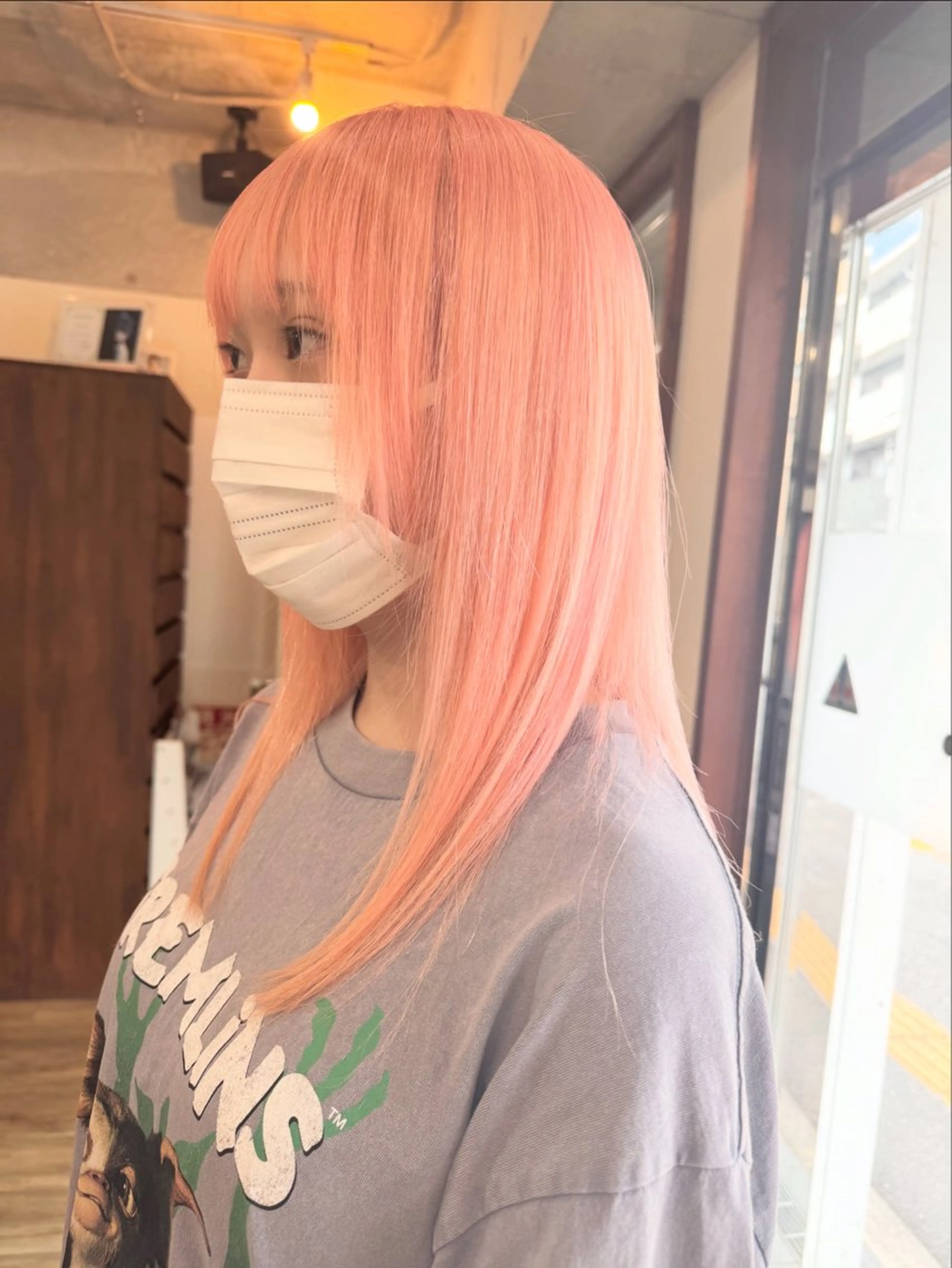 セミロング カラー life nanakoのヘアスタイル