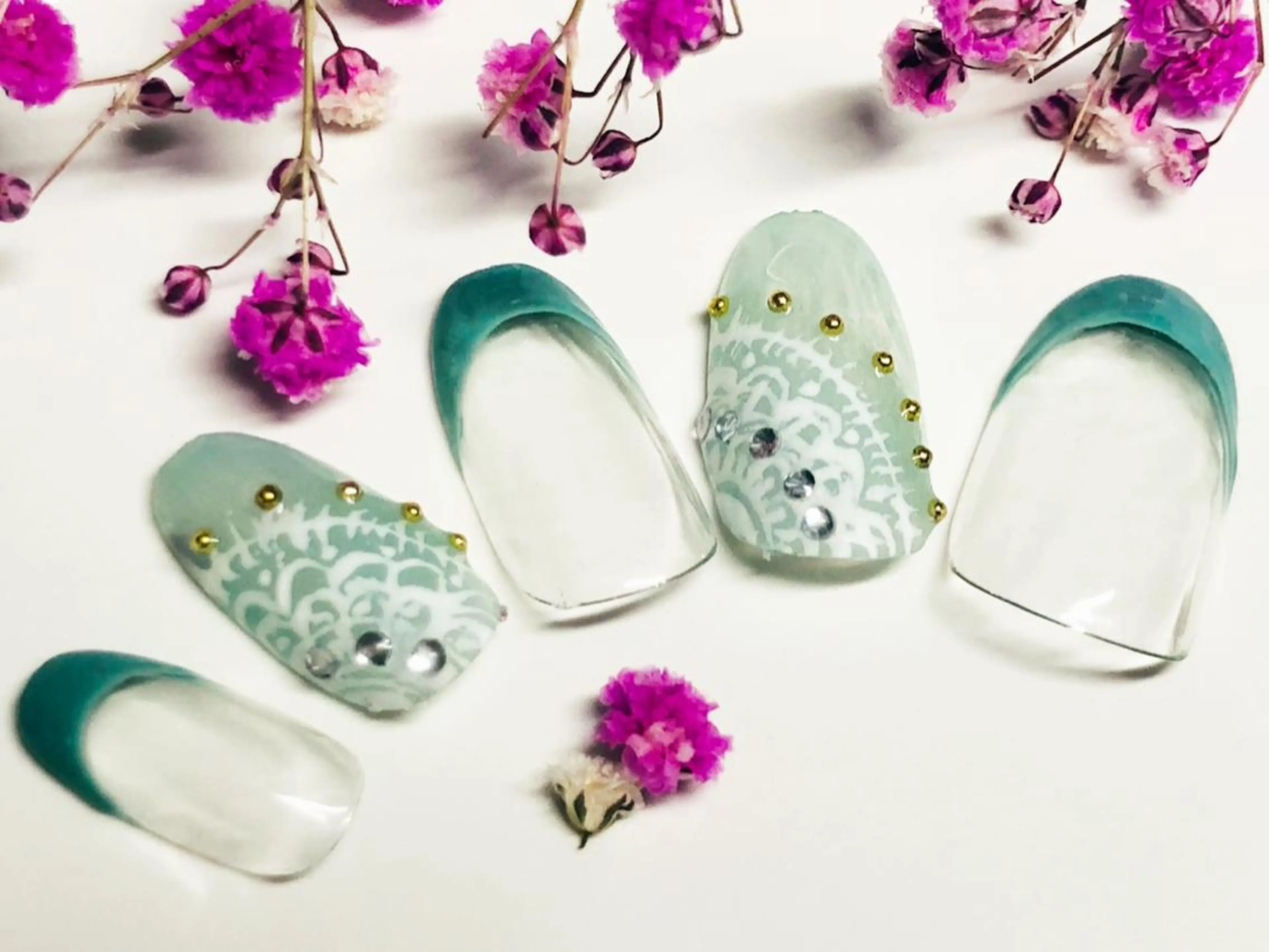 ネイル レース jamspark ✨のネイルデザイン