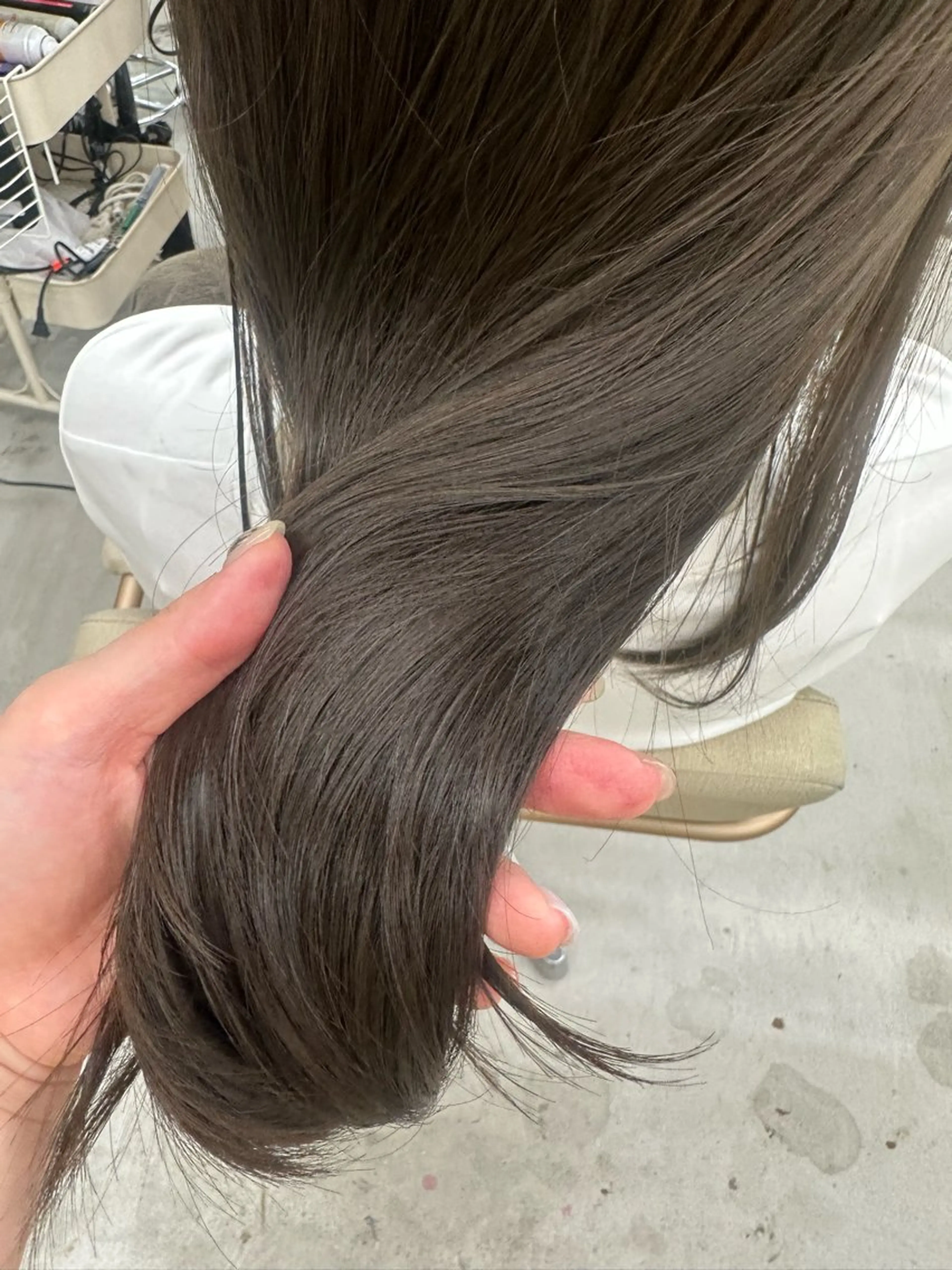 🎀Aujuaシャントリ付き/ブリーチなしダブルカラー🎀レディース・メンズ共に予約可能✨の写真