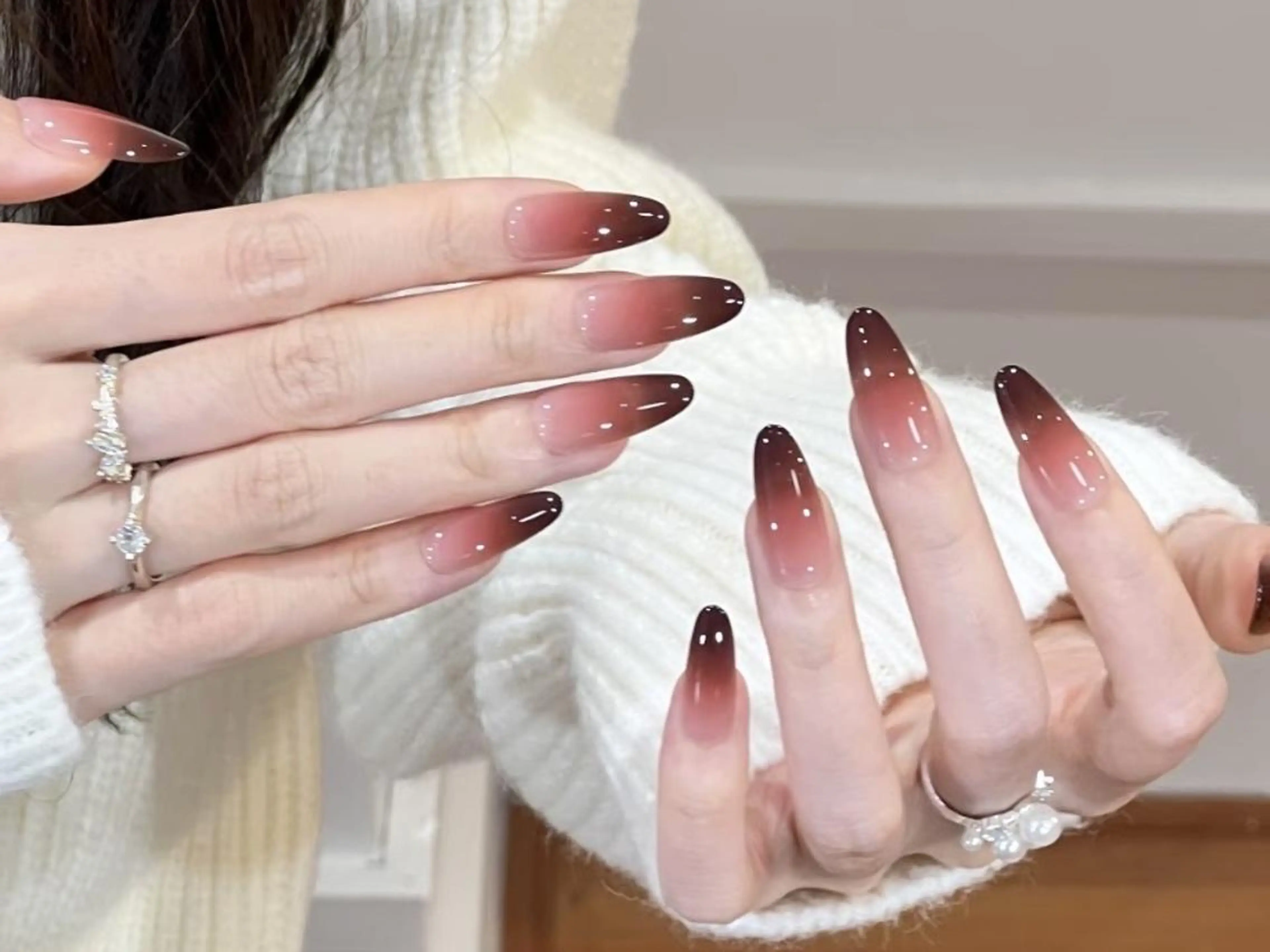 ネイル ☁️Minmin Tsuki💙🩵のネイルデザイン