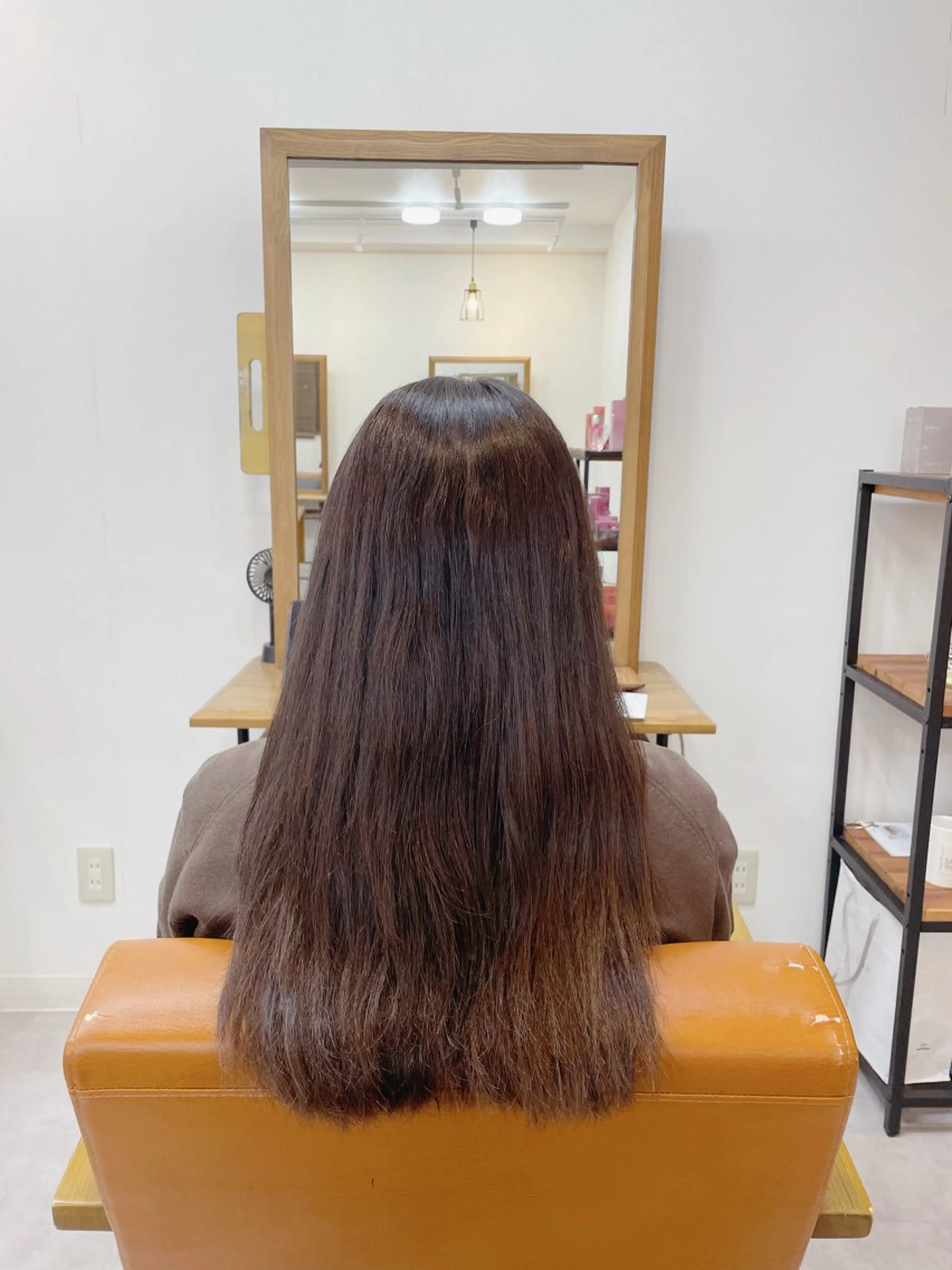 ロング モデル募集中lore 中村かれんのヘアスタイル