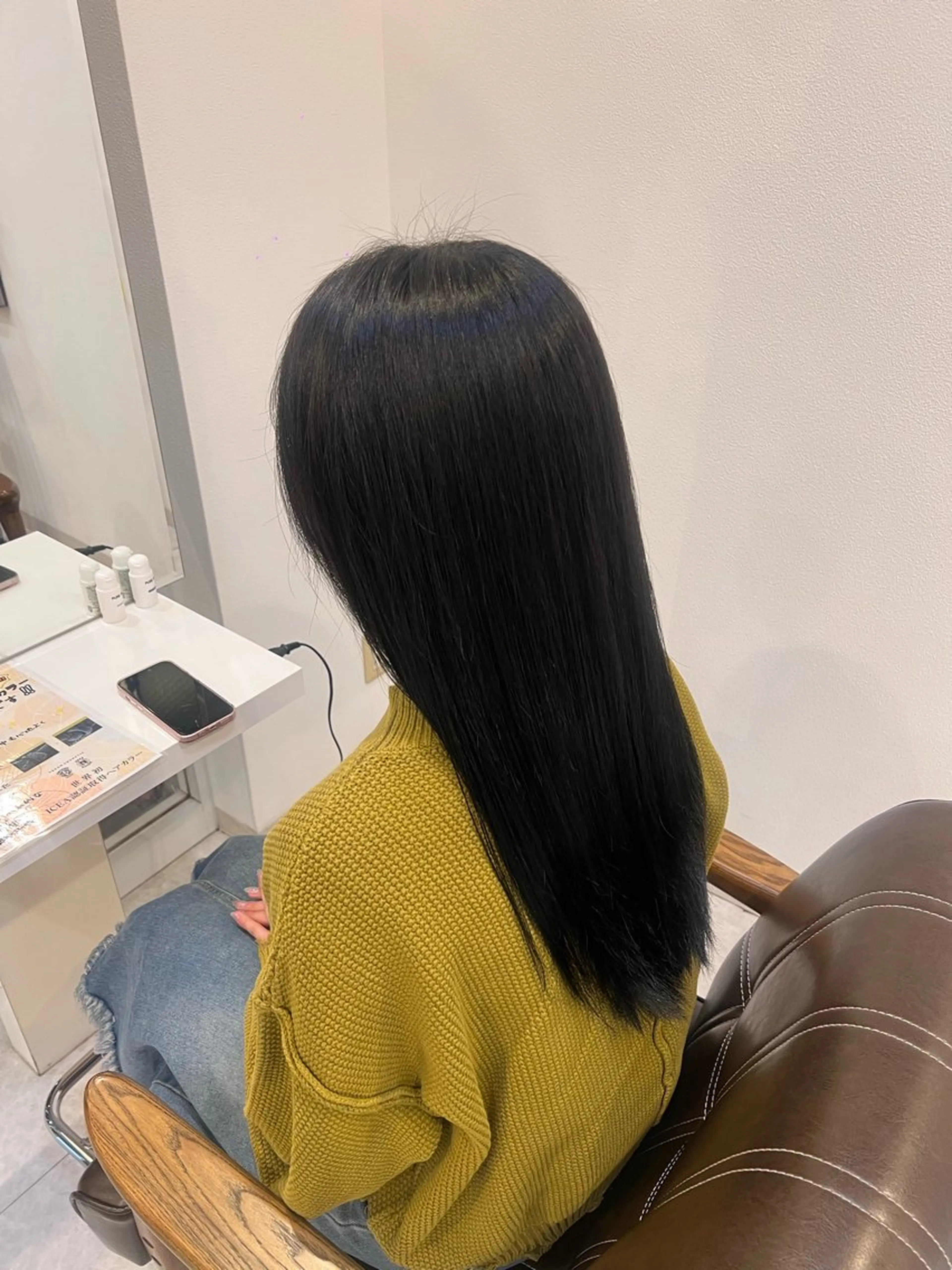 ロング カラー sunquestみずほ台所属・韓国風ハイトーン ハヤタ💎のヘアスタイル