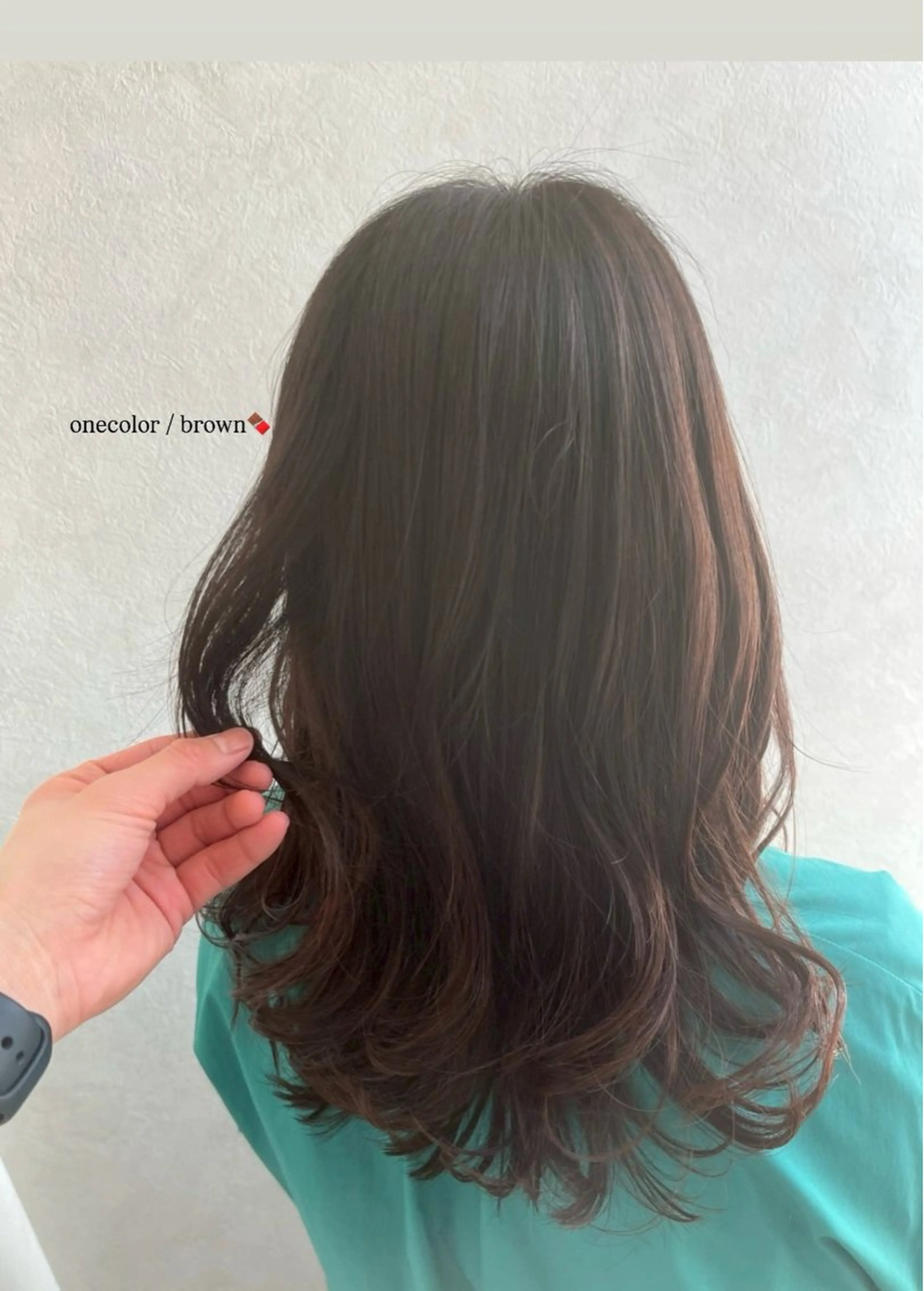 セミロング カラー N°number/ 愛実のヘアスタイル