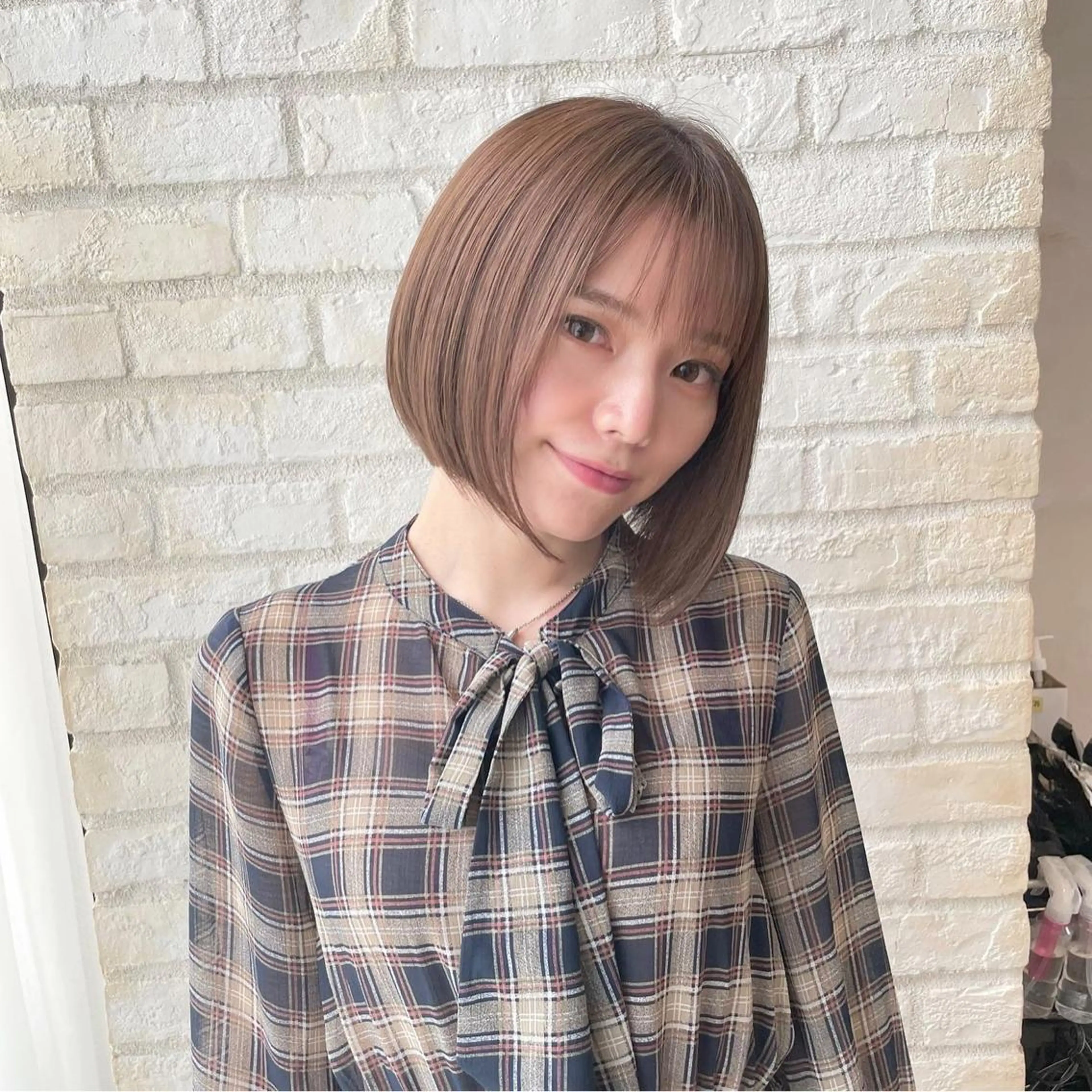 ショート ショート白髪染め無料 ／河瀬謙介のヘアスタイル