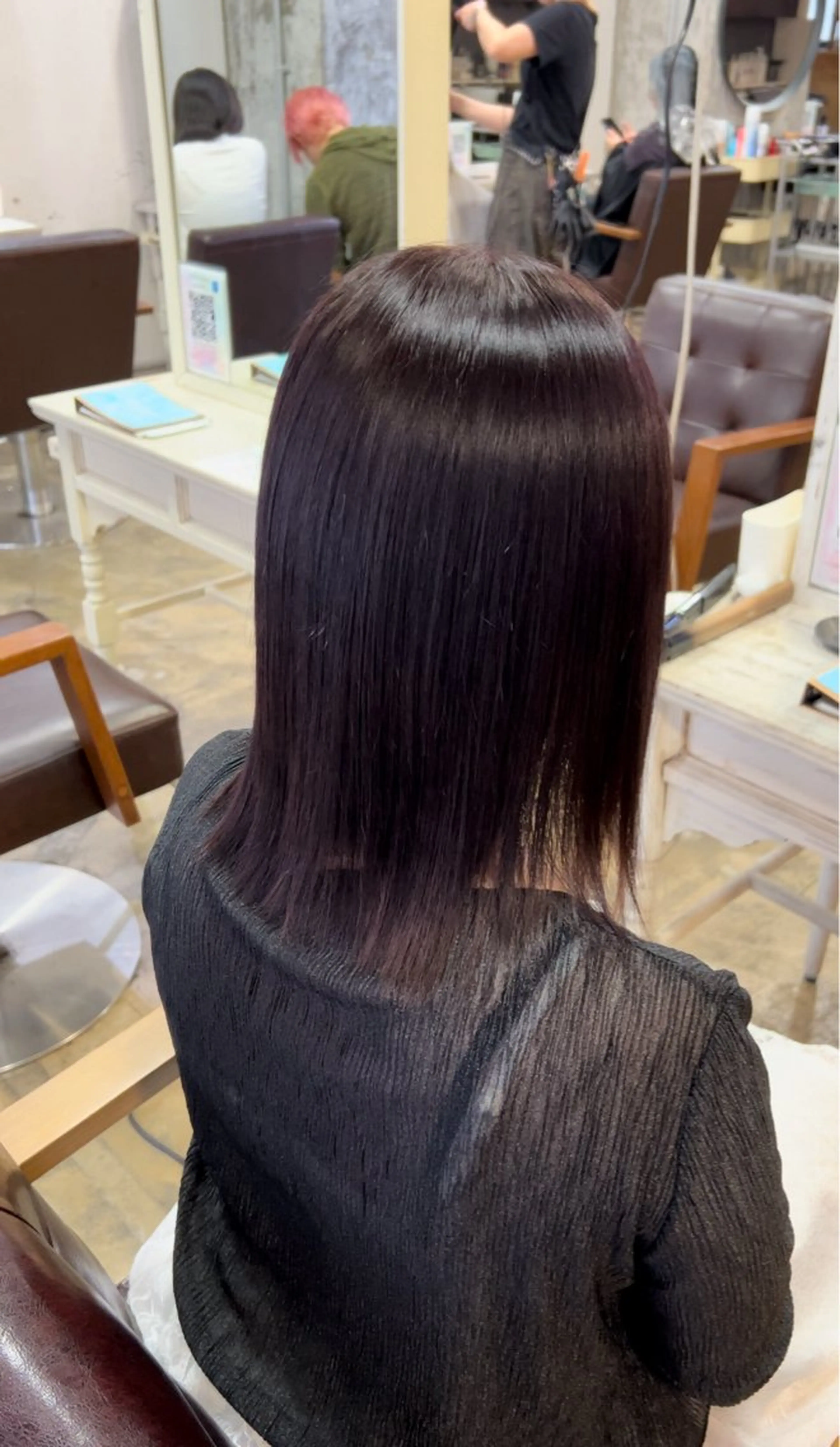 セミロング 高村 怜のヘアスタイル