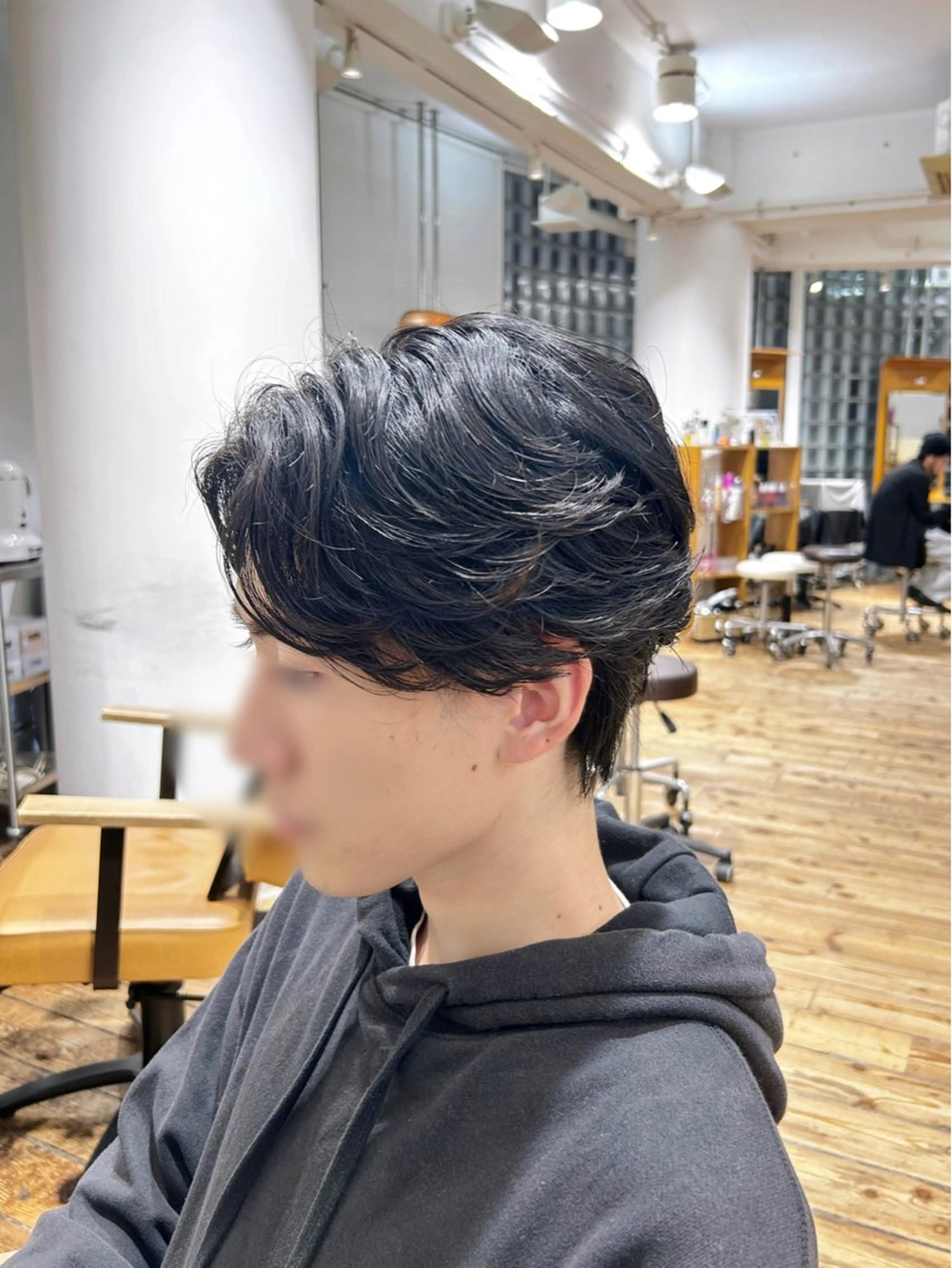 ショート パーマ メンズ フェザーパーマ メンズパーマ カット パーマ Koki☘️/ メンズ特化のヘアスタイル