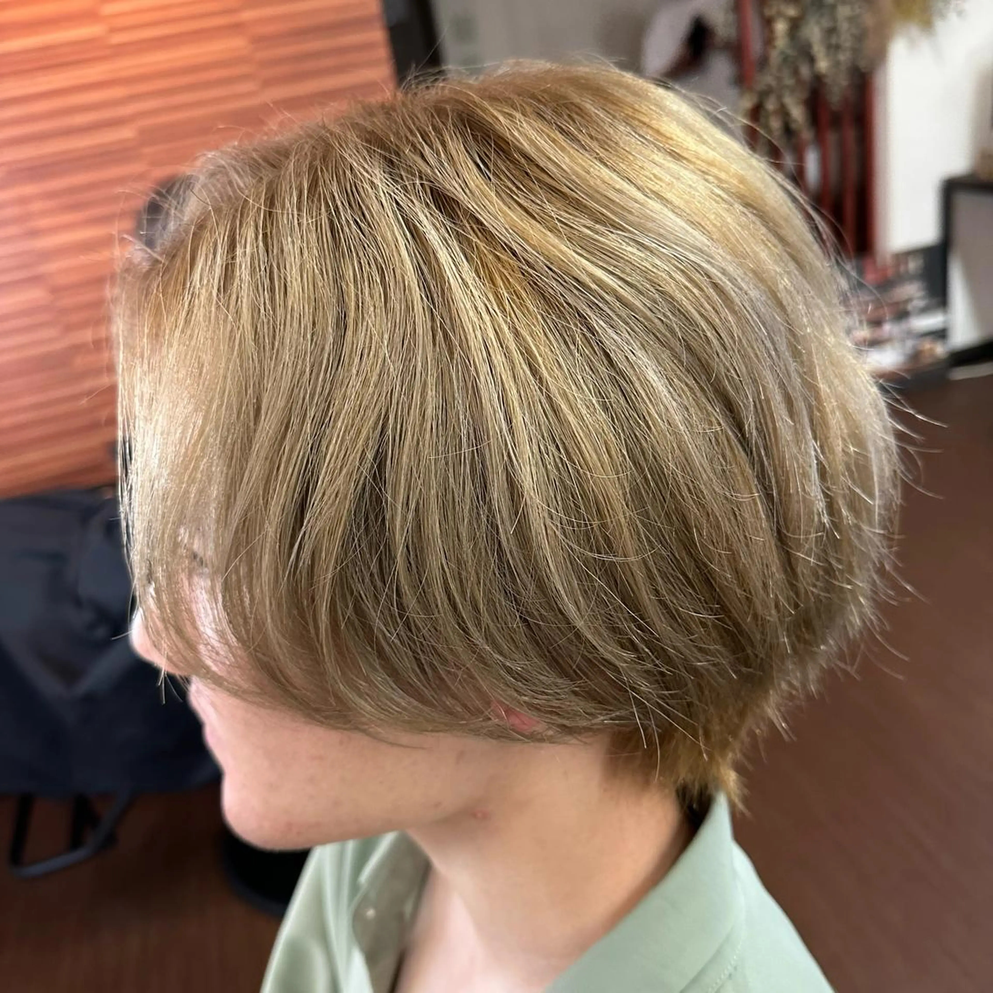 ショート カラー メンズ Glanzhair 🫧‪菊池柊真🫧のヘアスタイル
