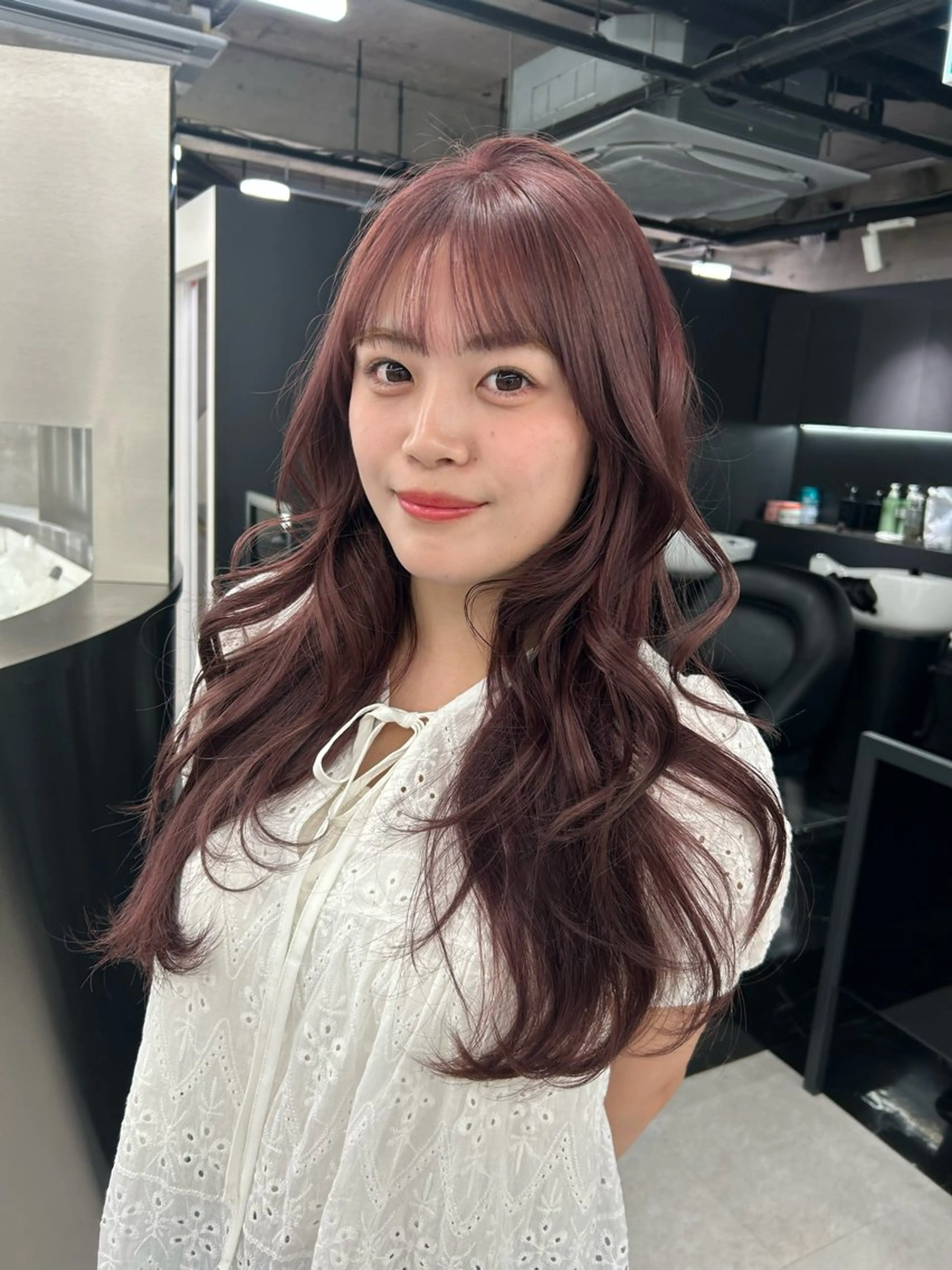 ロング カラー ヘアカラー カラー/エクステ 🤍ルナのヘアスタイル
