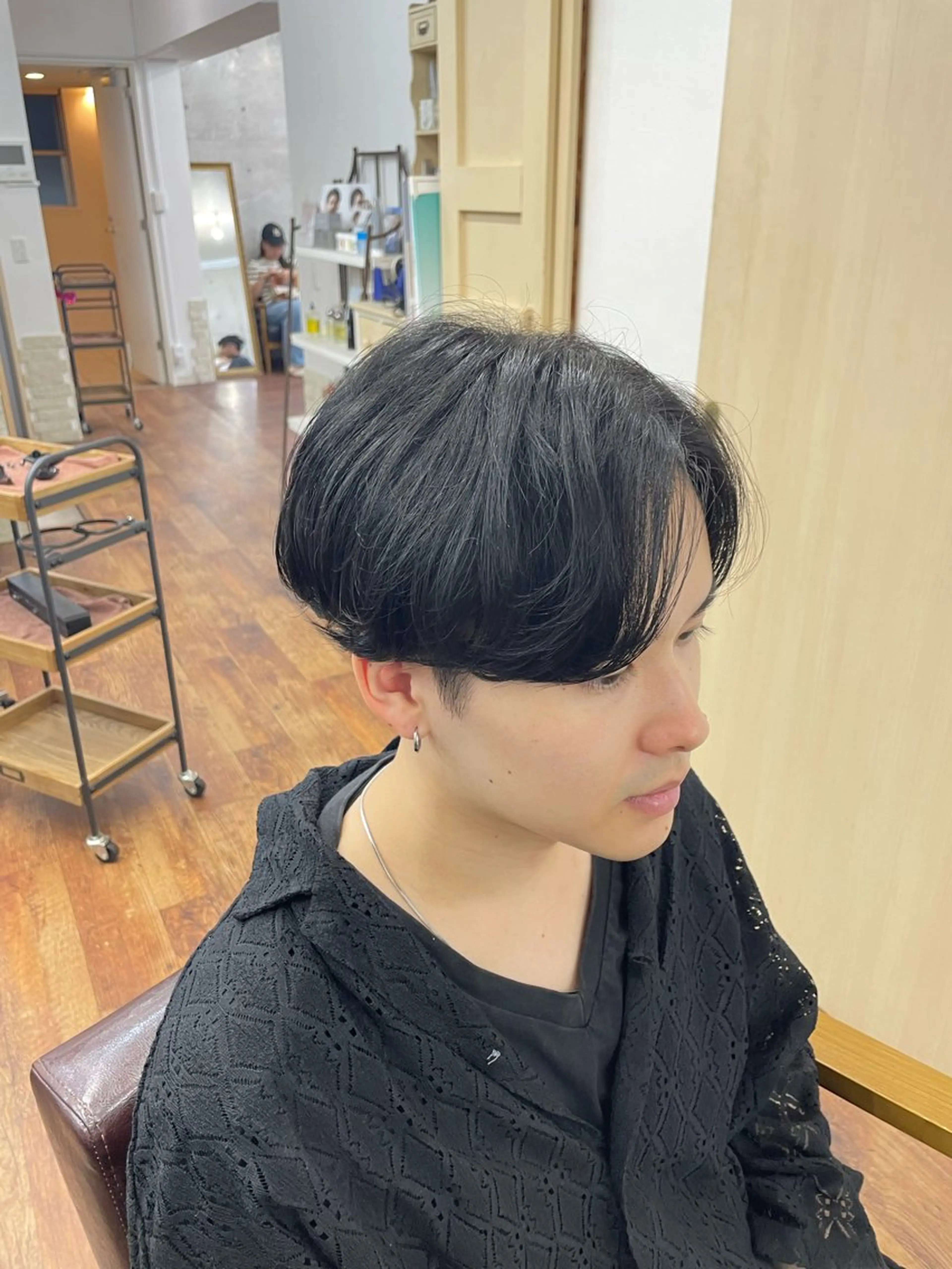 メンズ センターパート Ritsuki メンズ特化😎のヘアスタイル