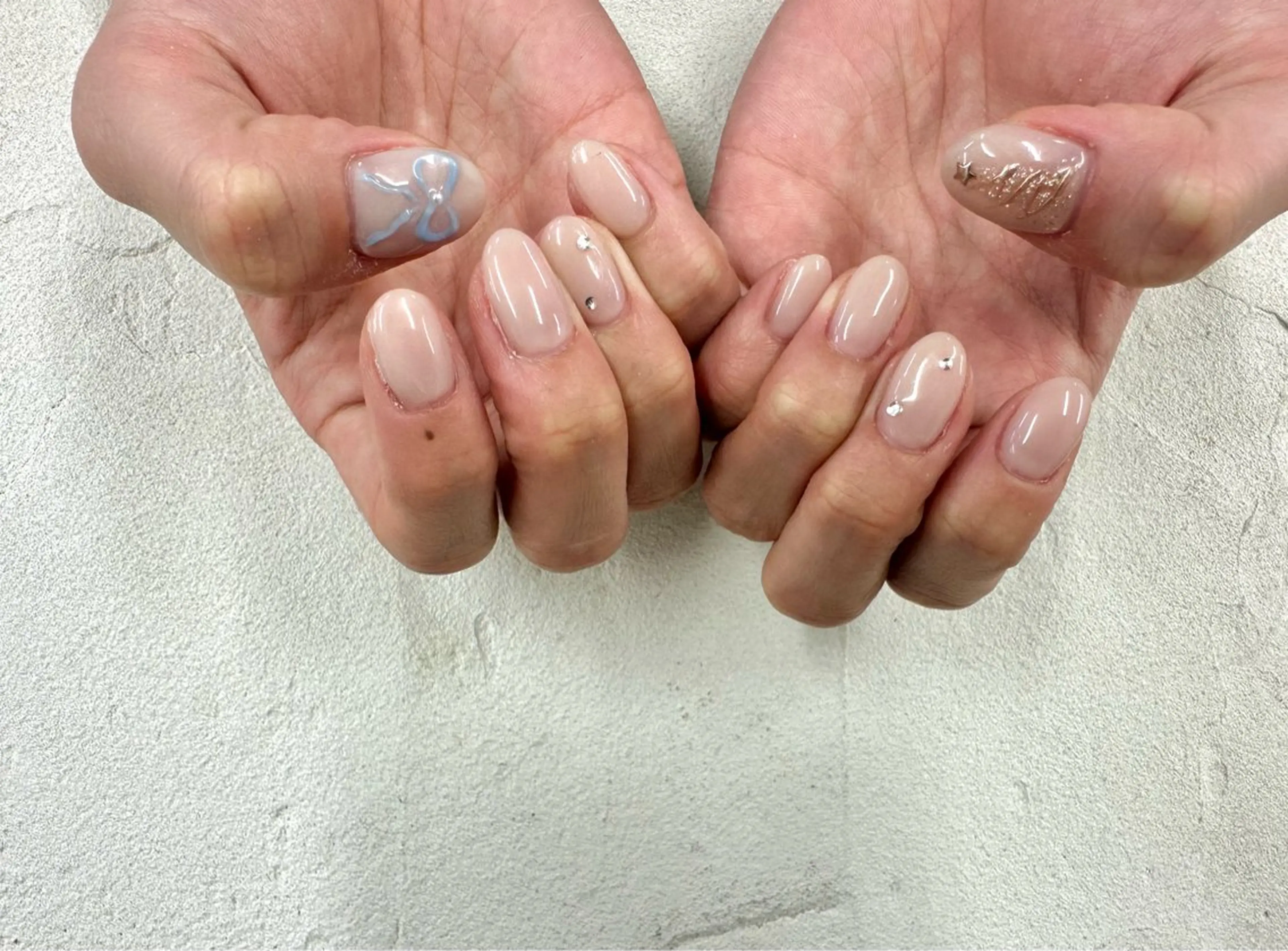 ネイル Bianca 🩵 Ayakoのネイルデザイン