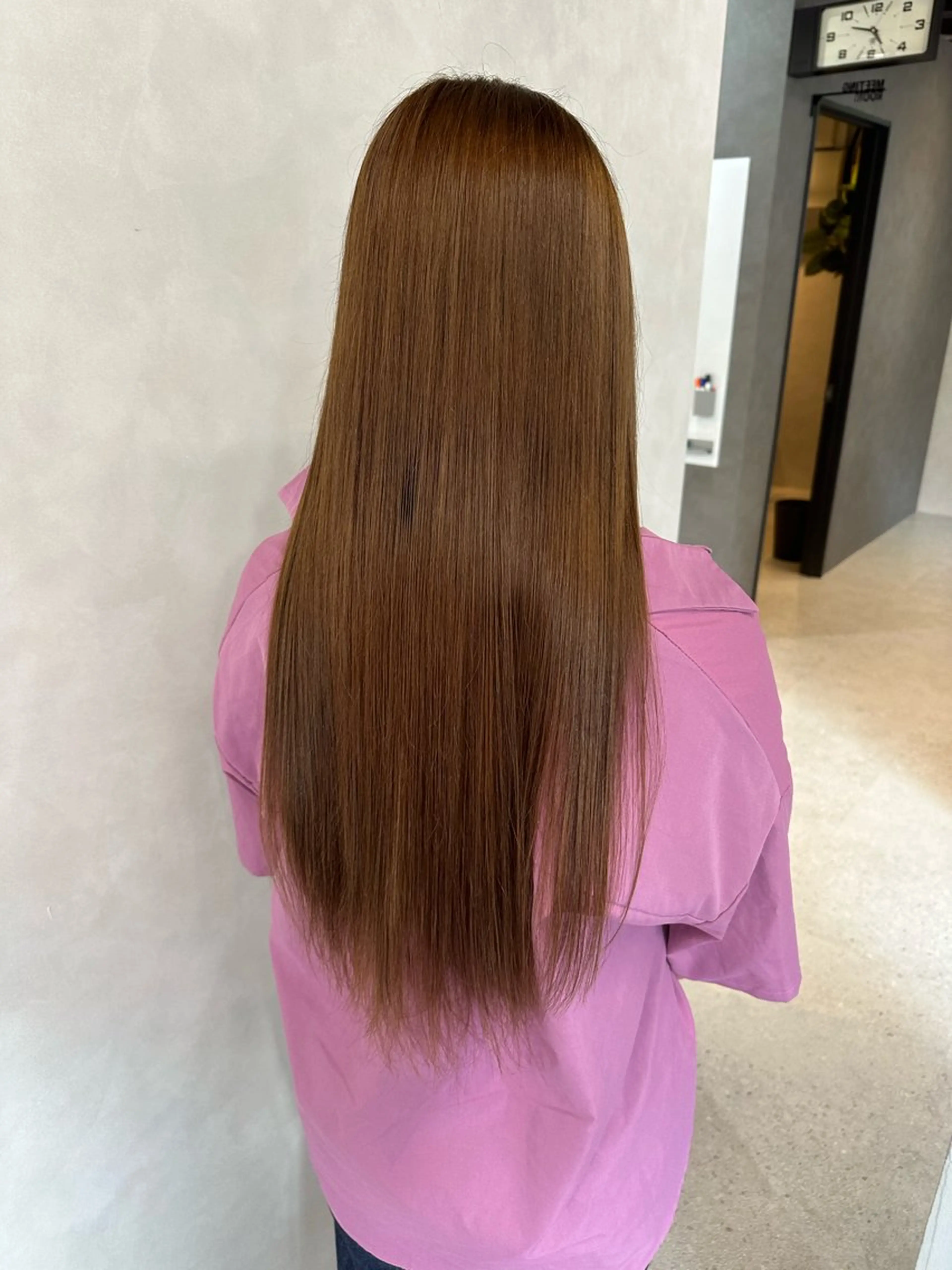 ロング カラー ベージュカラー オリーブベージュ メンズモデル募集中 <石川愛莉>のヘアスタイル