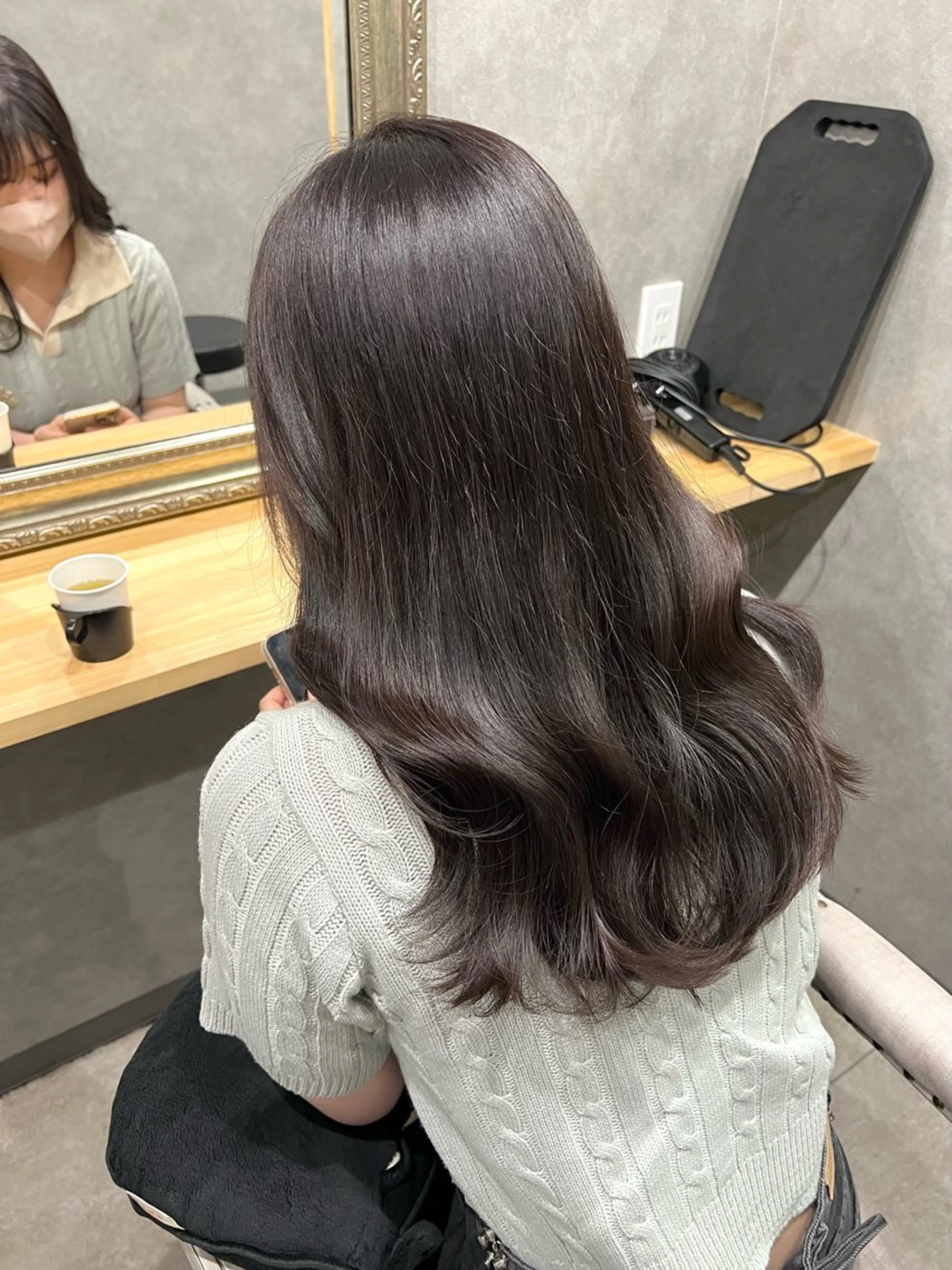 ロング カラー カット ヘアカラー トリートメント 🎀🕊RION 🩰のヘアスタイル