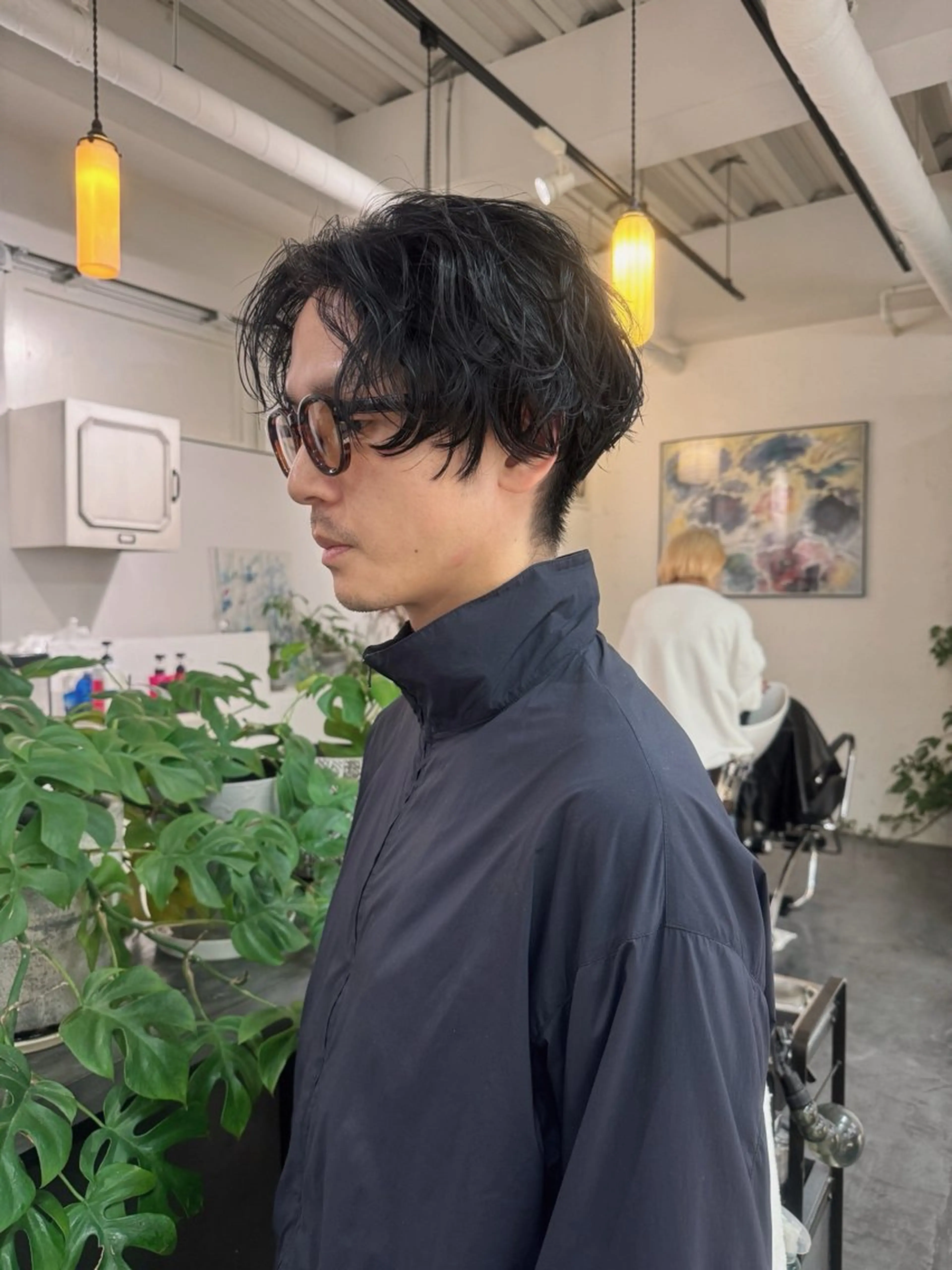 ショート パーマ メンズ ショートヘア カット パーマ トリートメント ooit所属・ooit 【オーイット】のヘアスタイル