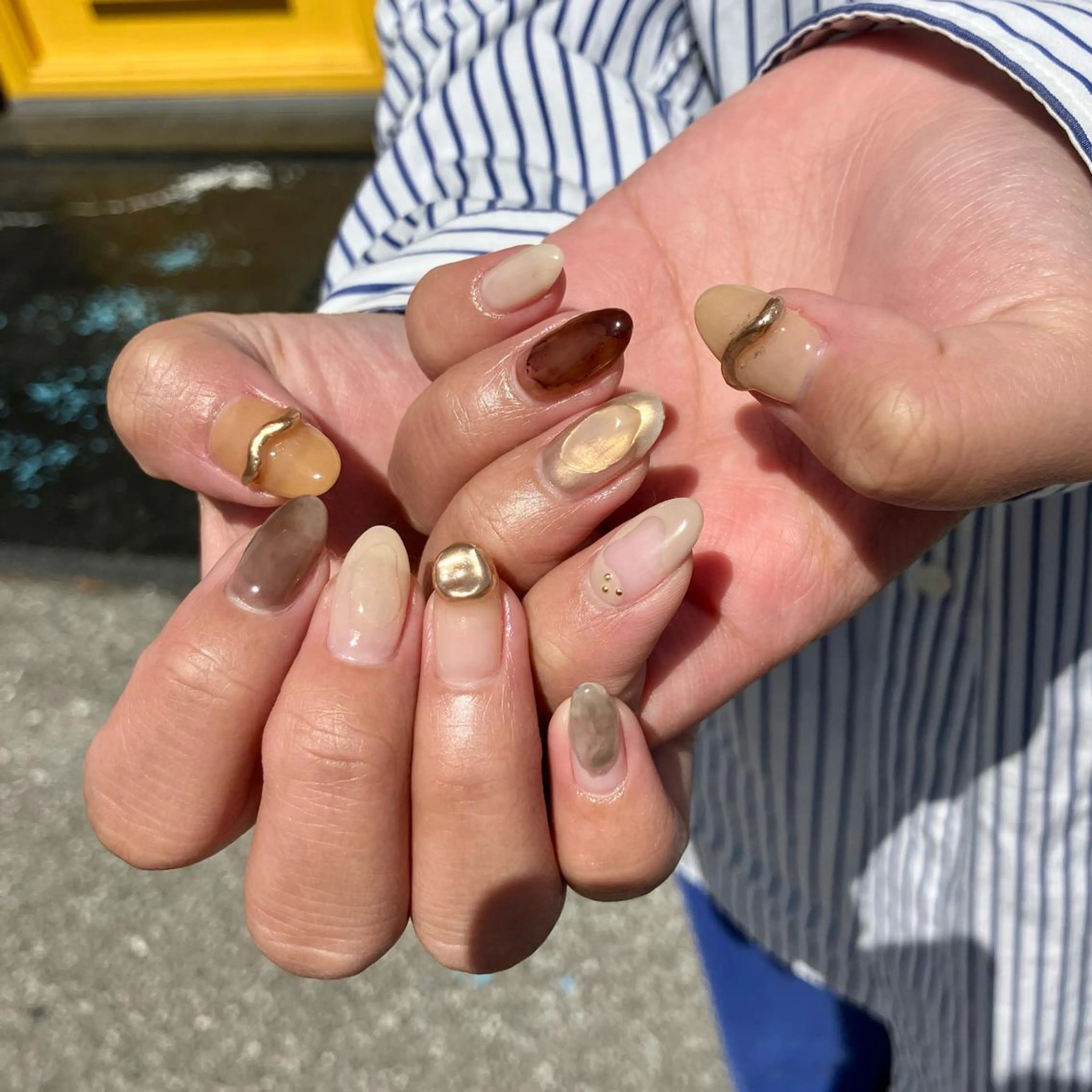 ネイル 持ち込み ハンドネイル 丹(TAN.) akariのネイルデザイン