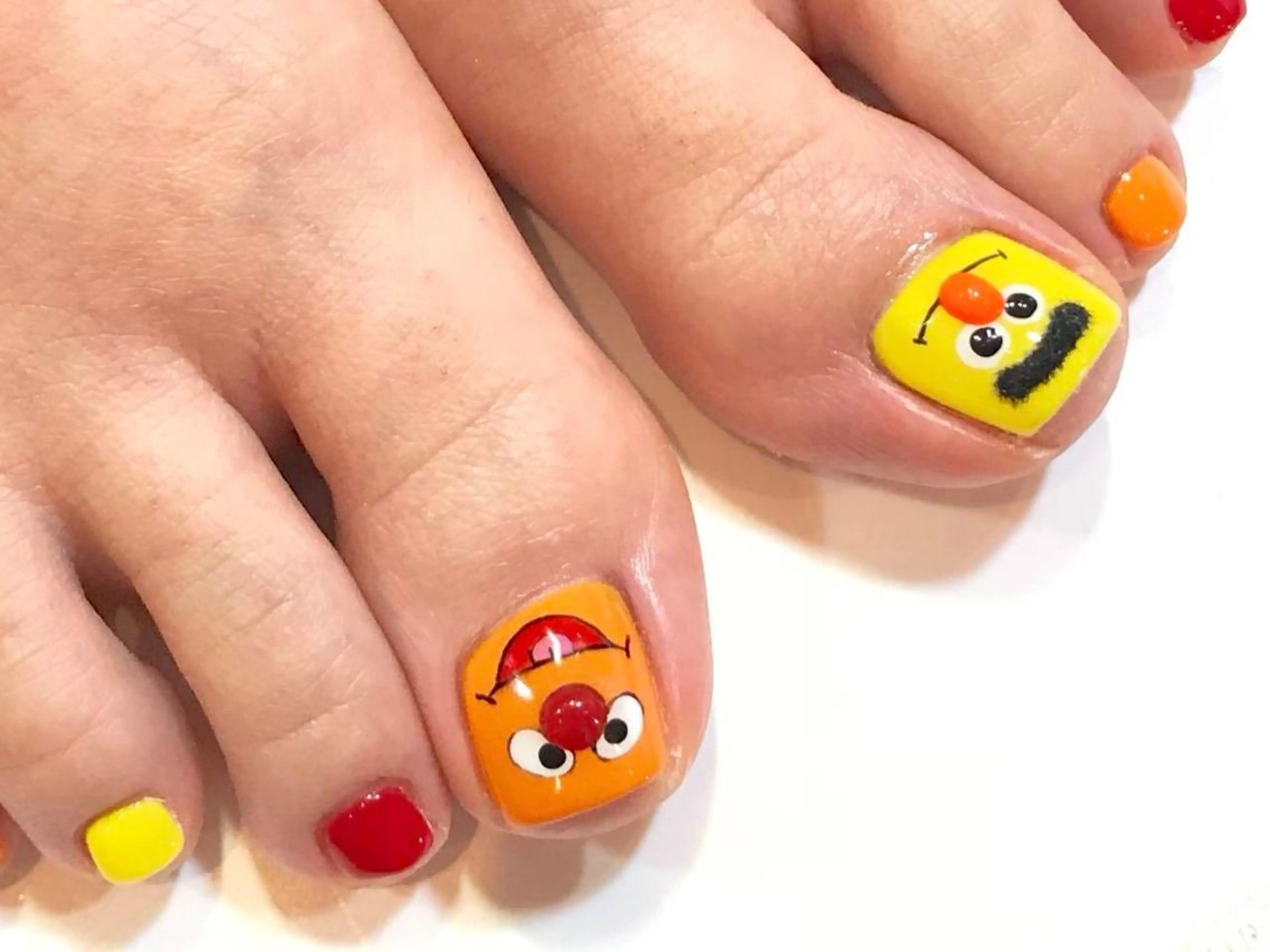 ネイル フットネイル Menail心斎橋筋 ギャル×韓国🇰🇷のネイルデザイン
