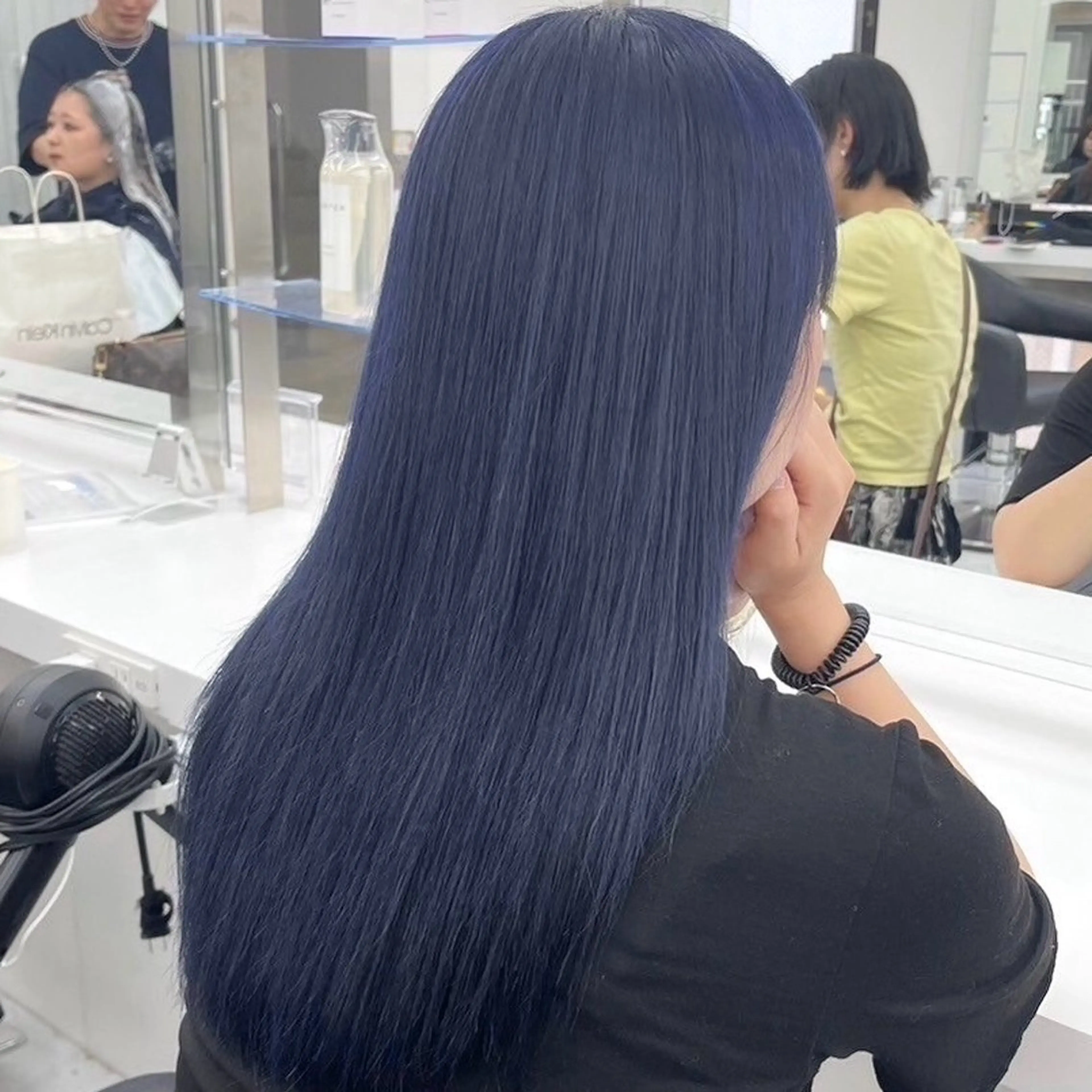 ロング カラー ハイトーン🌈メンズ カット♡Machanのヘアスタイル