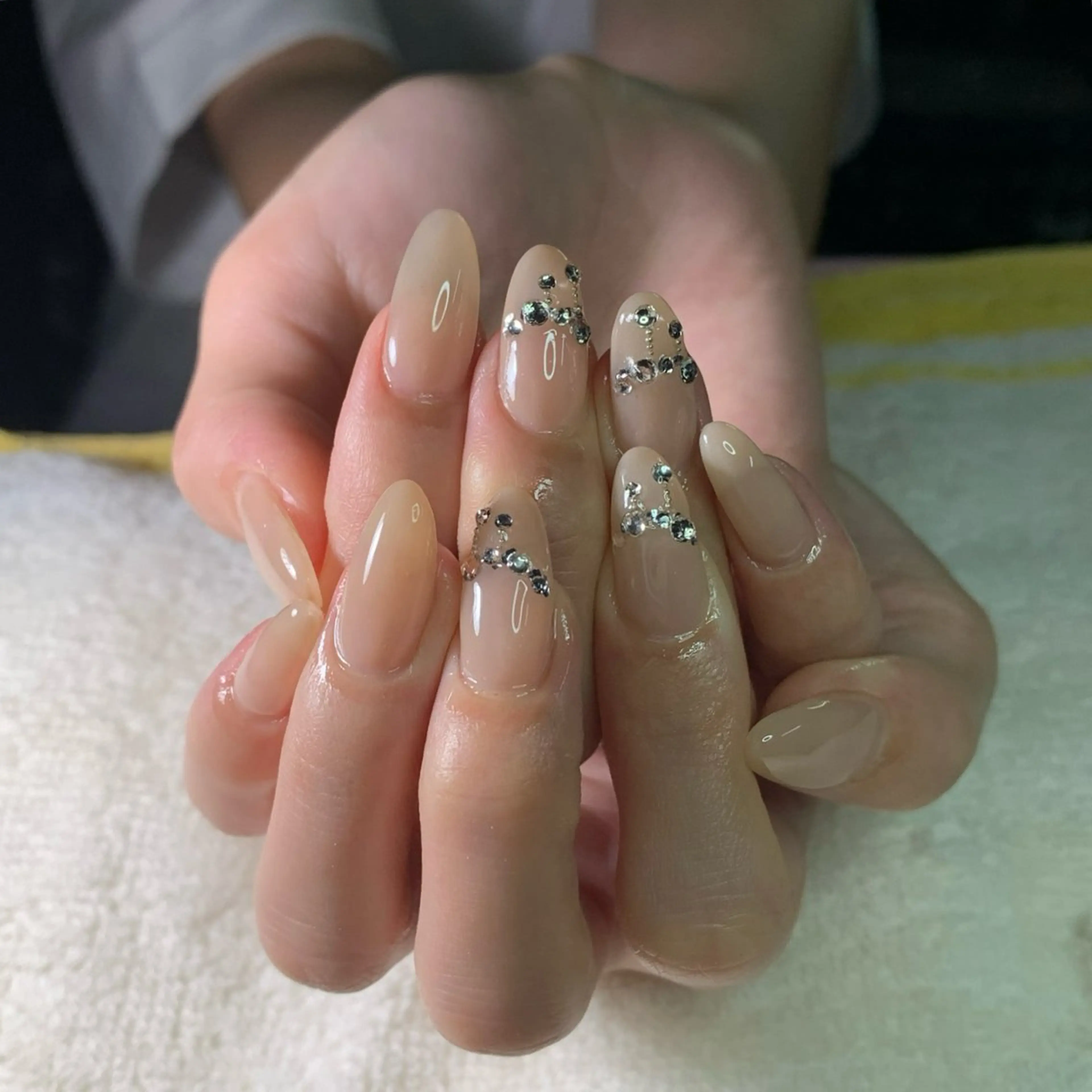 ネイル 長さ出し ハンドネイル フットネイル MHR nailのネイルデザイン