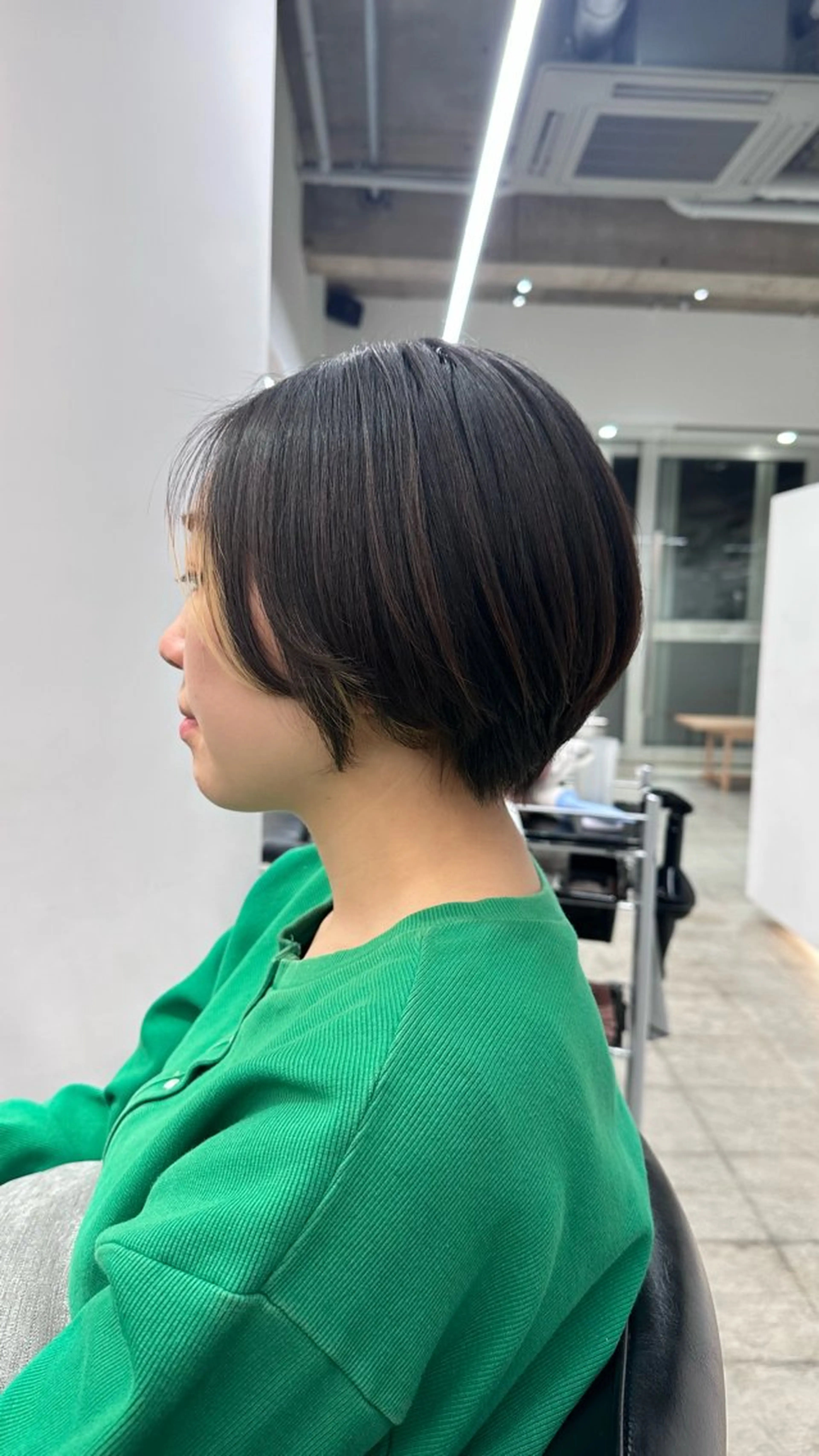 ショート ショートヘア あいこ/レイヤー カット🌷蔵前のヘアスタイル