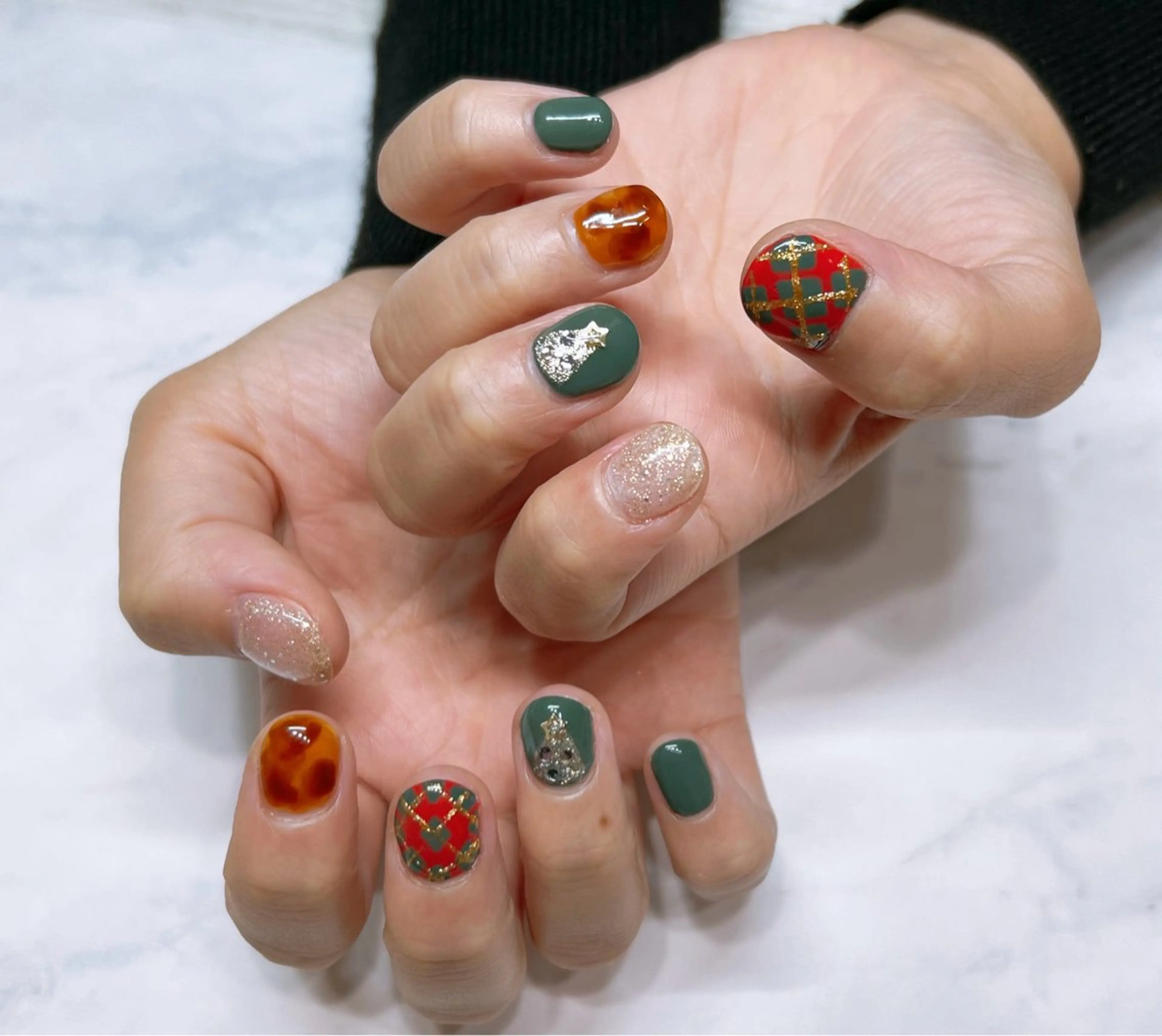 ネイル アートネイル 持ち込み BellaLuna 山下のネイルデザイン
