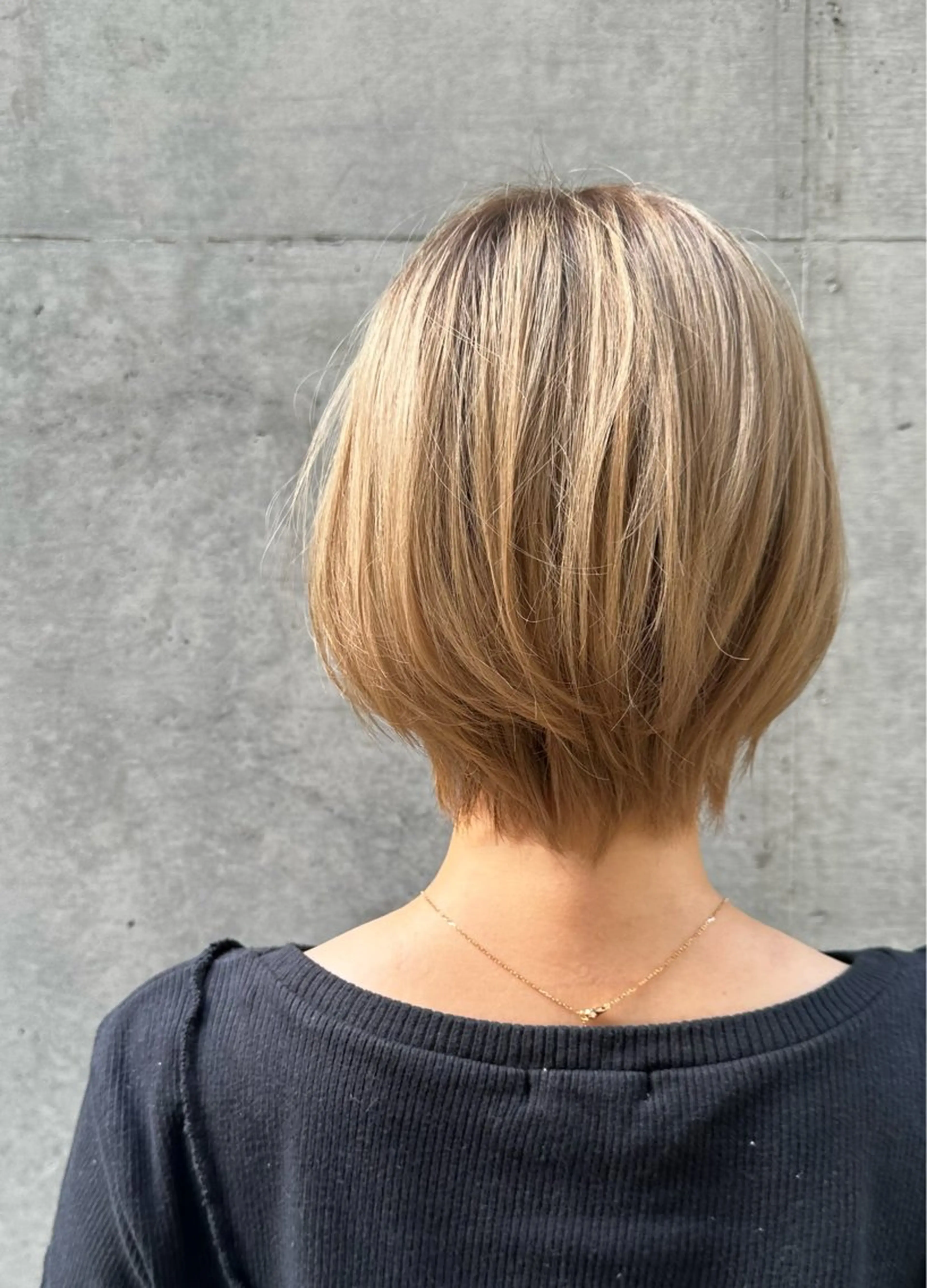 ショート 髪質改善 トリートメント 美髪矯正/酸性ストレ ート/艶カラー/堅田のヘアスタイル