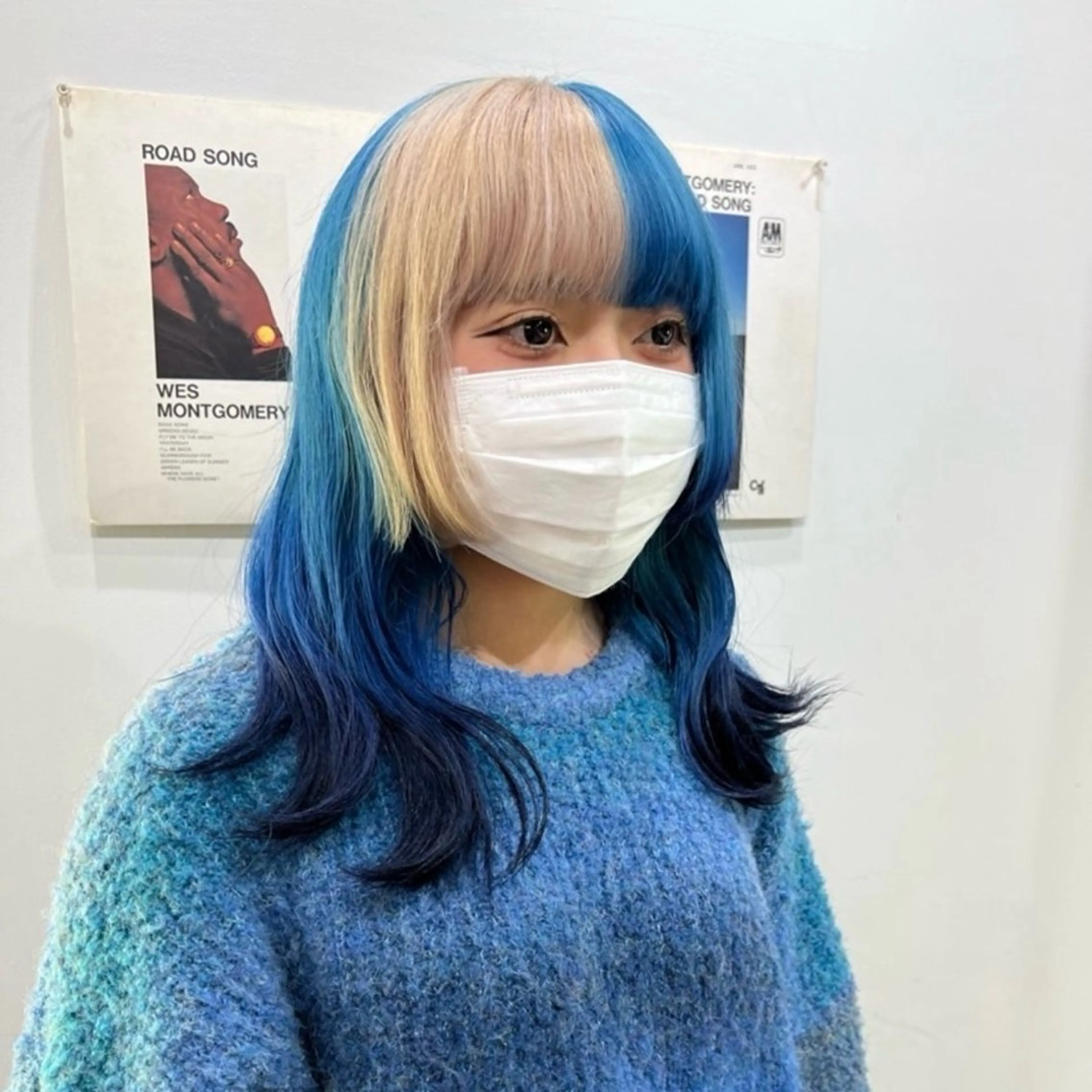 ロング カラー ハイトーン×デザイン 🪽🫧HIKARIのヘアスタイル