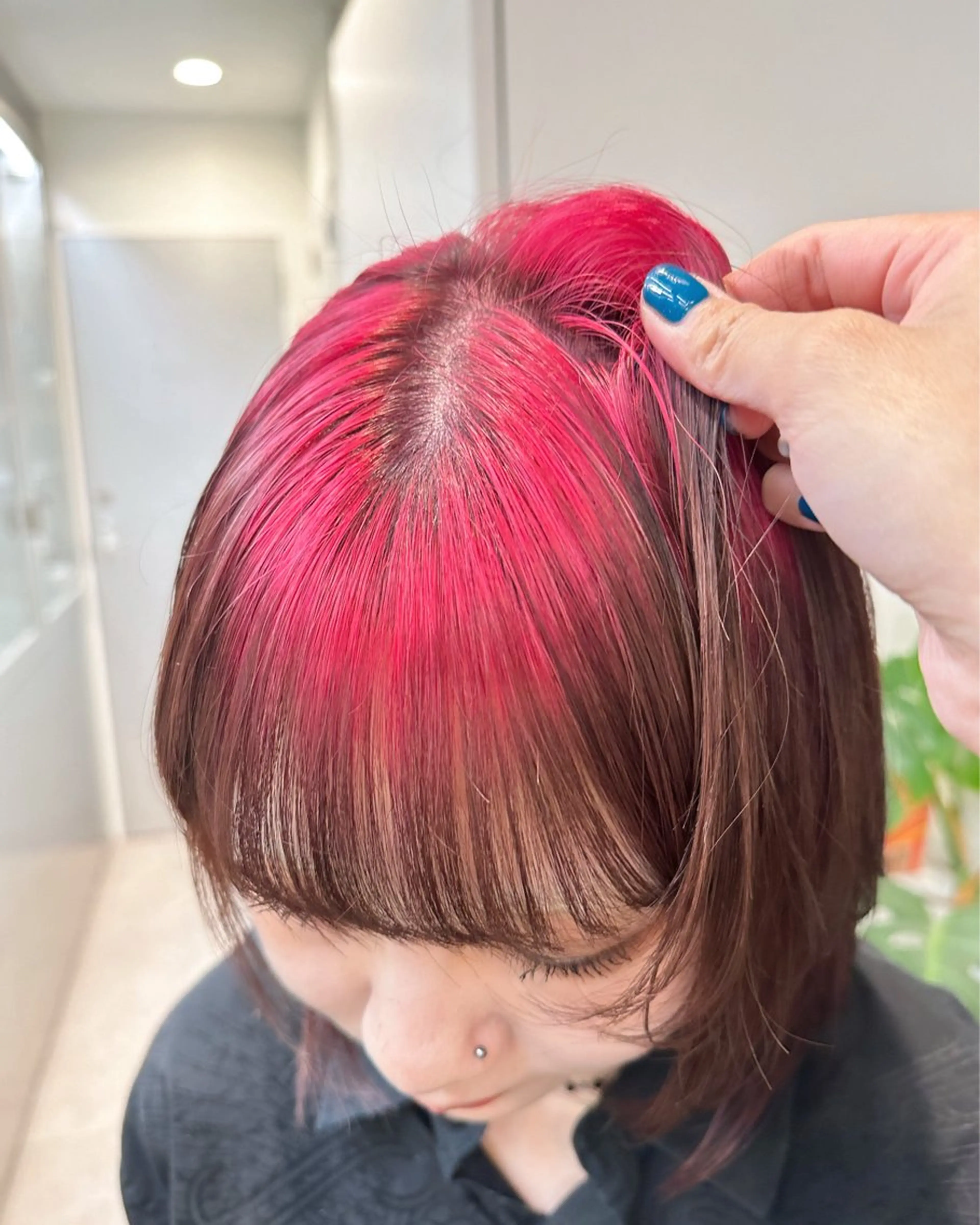 ショート カラー ベージュカラー ブリーチ ダブルカラー ハイトーンカラー ミルクティーベージュ ヘアカラー トリートメント ❣️本日ショート カット大募集❣️のヘアスタイル