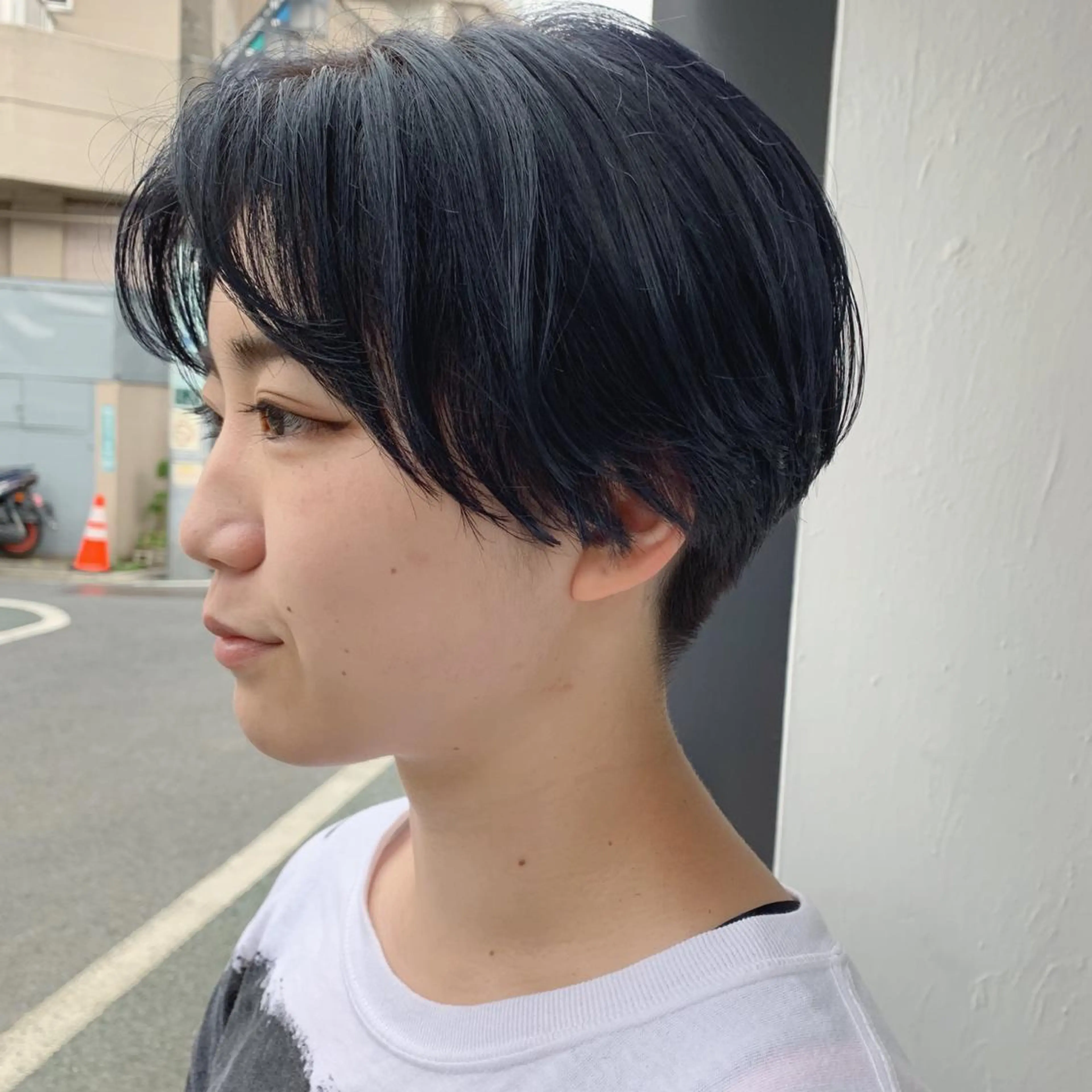 ショート カラー カット ヘアカラー トリートメント パーマ/透明感カラー /ボブ/吉田一生のヘアスタイル