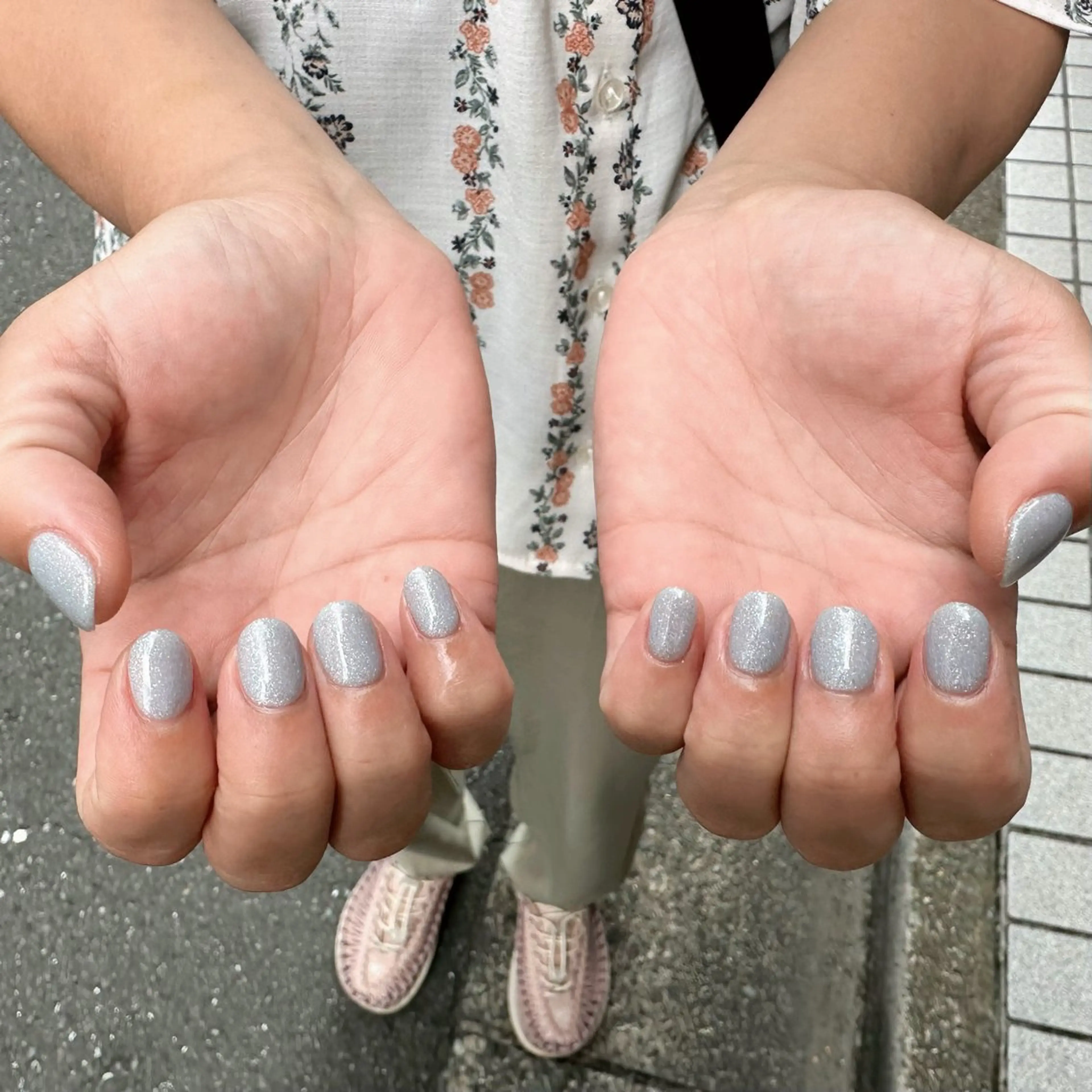 ネイル ワンカラーネイル erinca nail所属・圦本 有紀のネイルデザイン