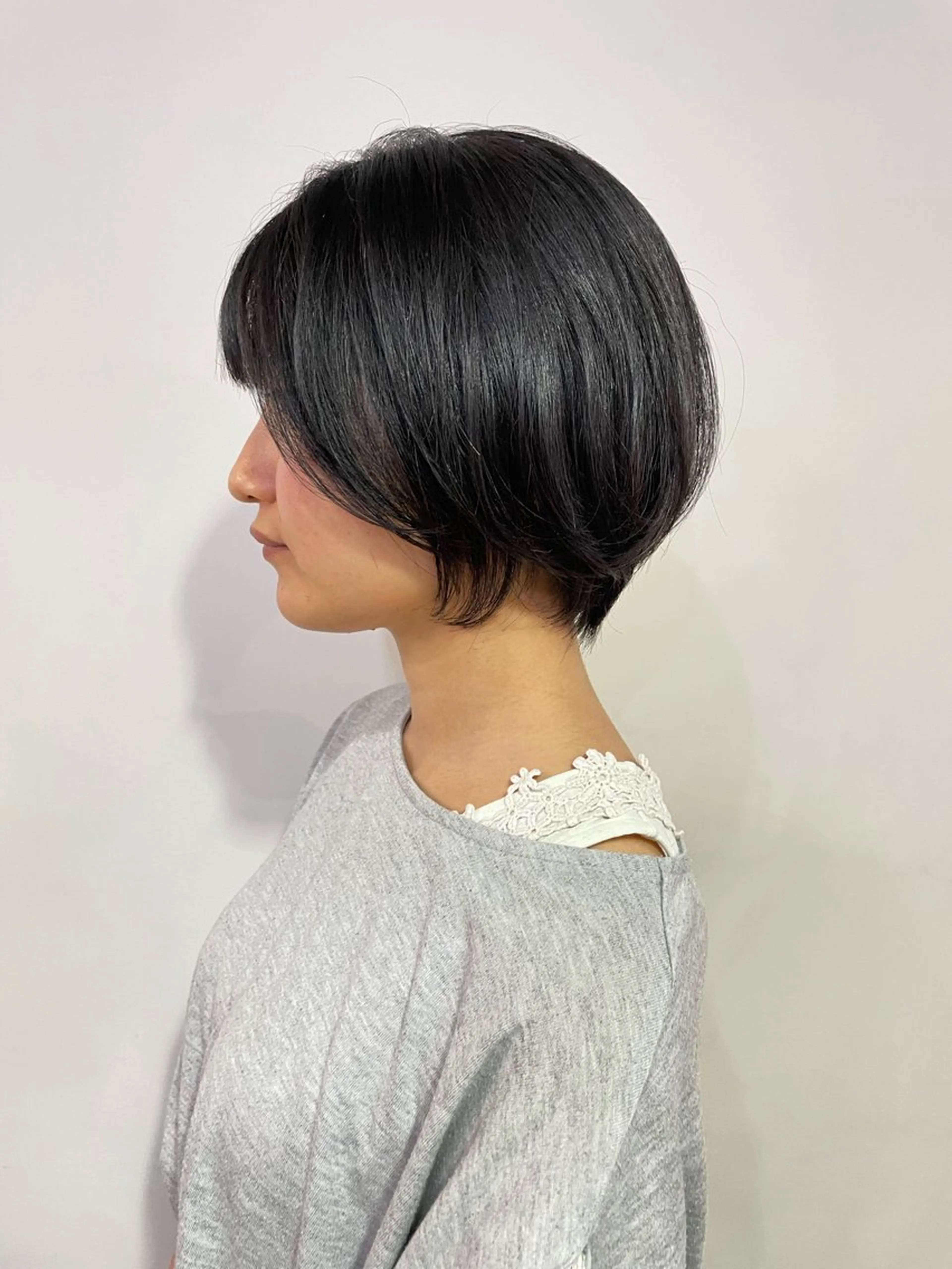 ショート 横山 奈央のヘアスタイル