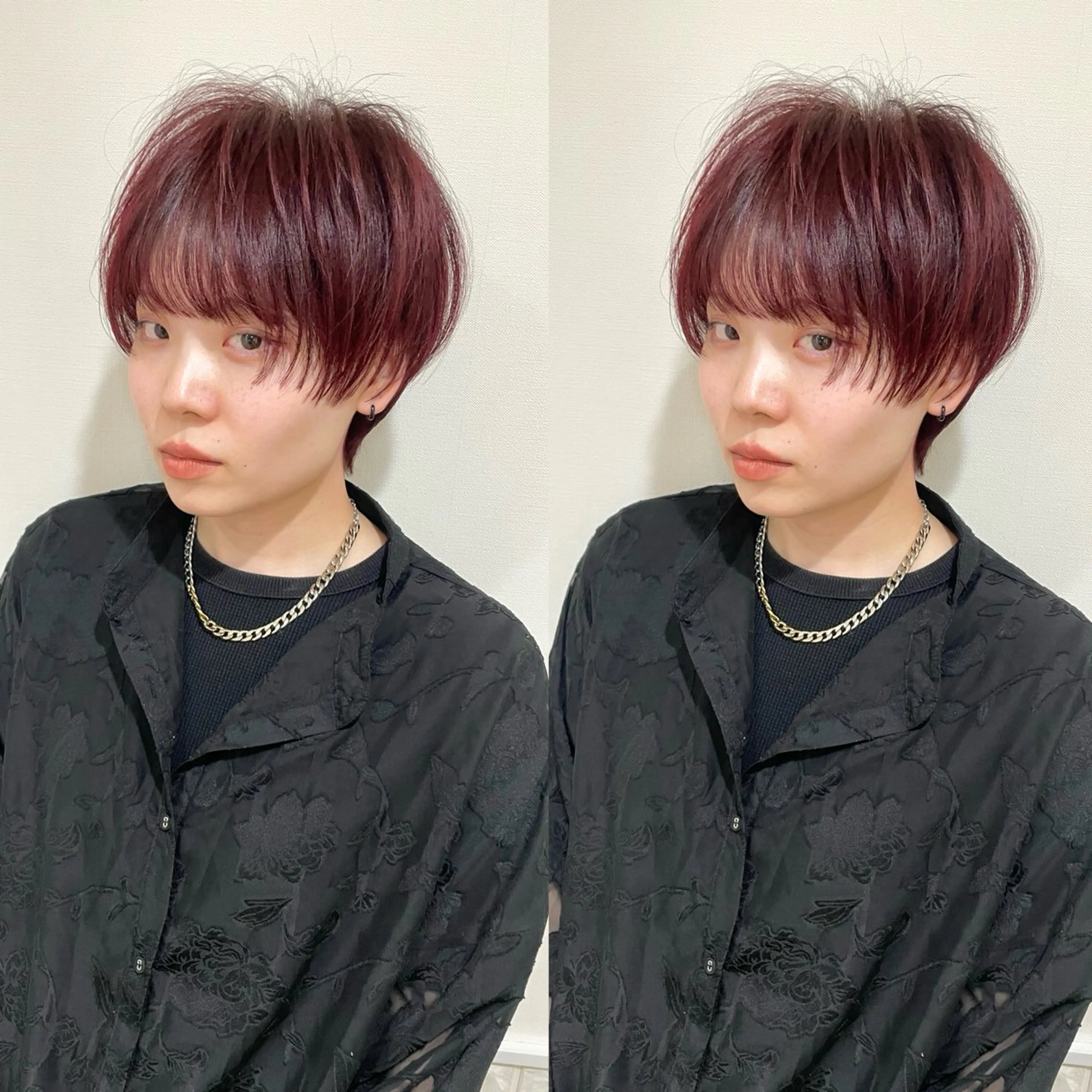 ショート カラー スズキ マリのヘアスタイル