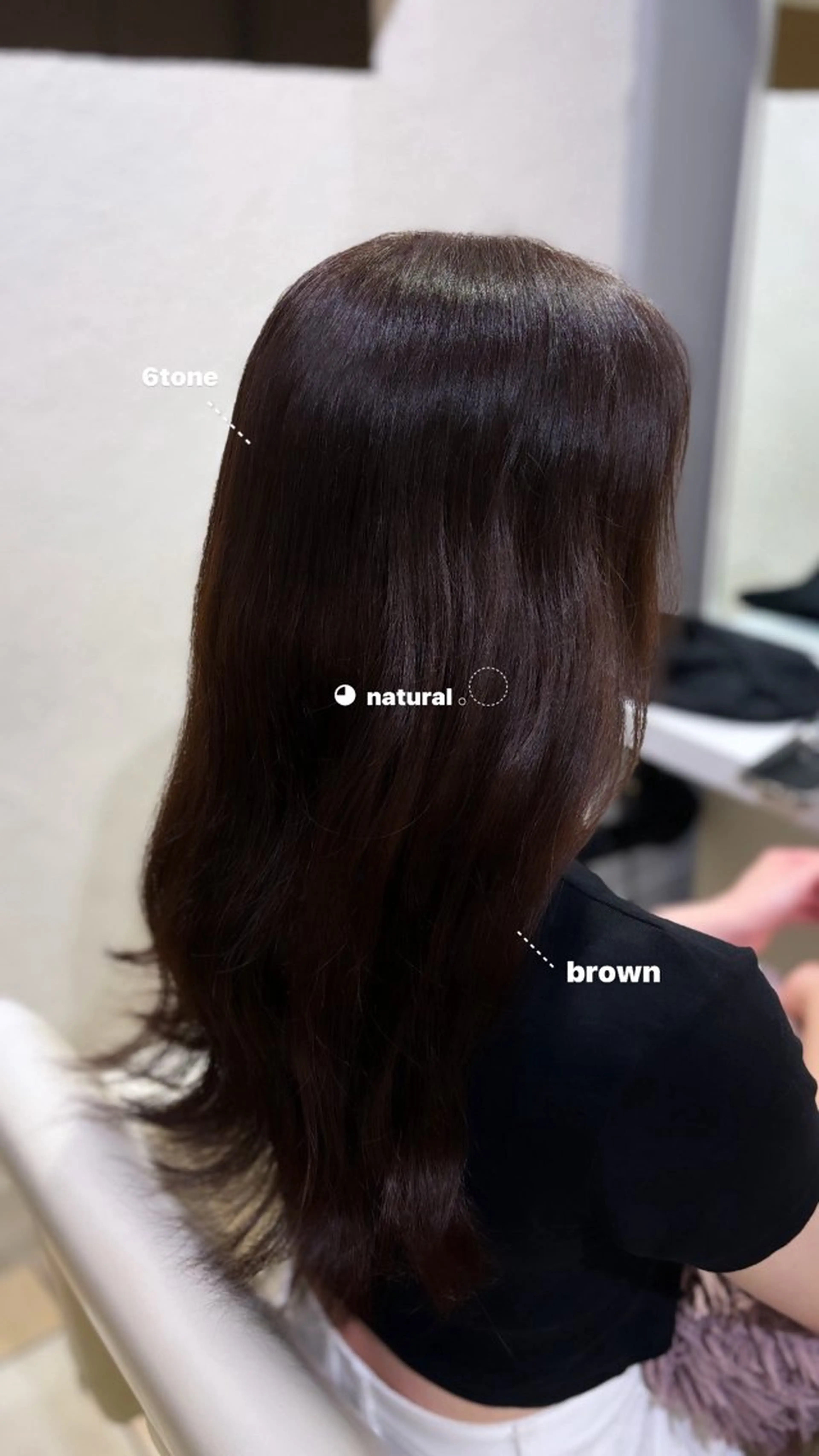 ロング カラー ブリーチ ブラウンカラー 縮毛矯正 ヘアカラー トリートメント 暖色カラー/ NOA.⋆𝜗𝜚のヘアスタイル