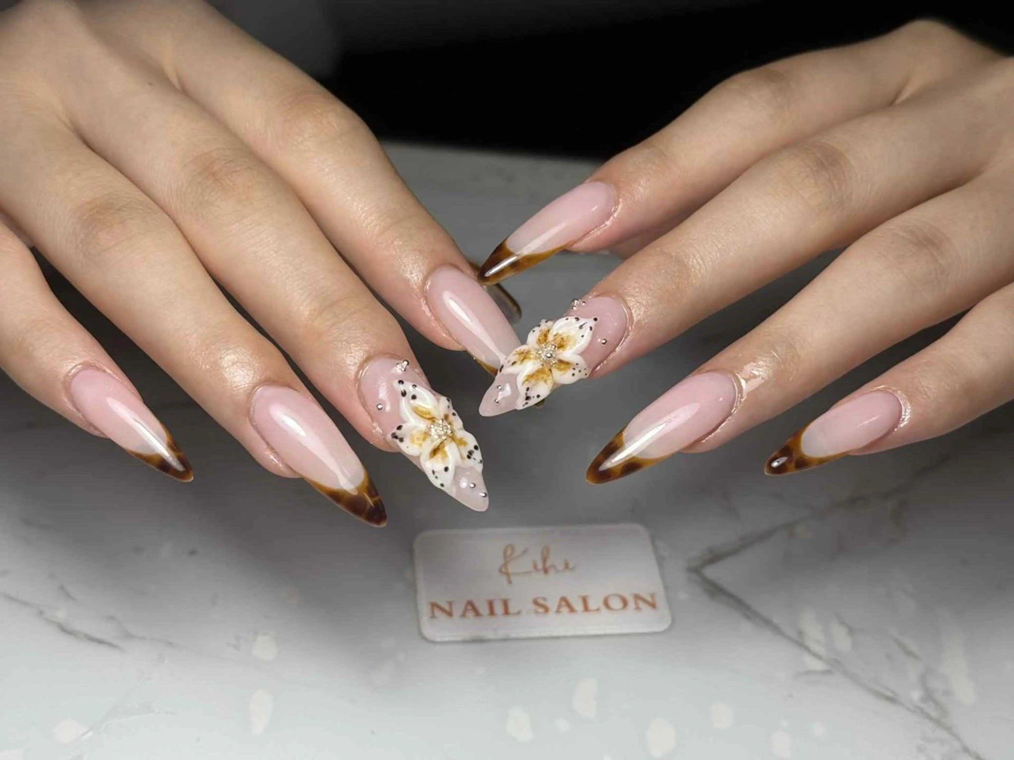 ネイル アートネイル フレンチネイル ジェルネイル グラデーション 韓国ネイル ハンドネイル ハンドケア Nail Salon Kihi さくらのネイルデザイン