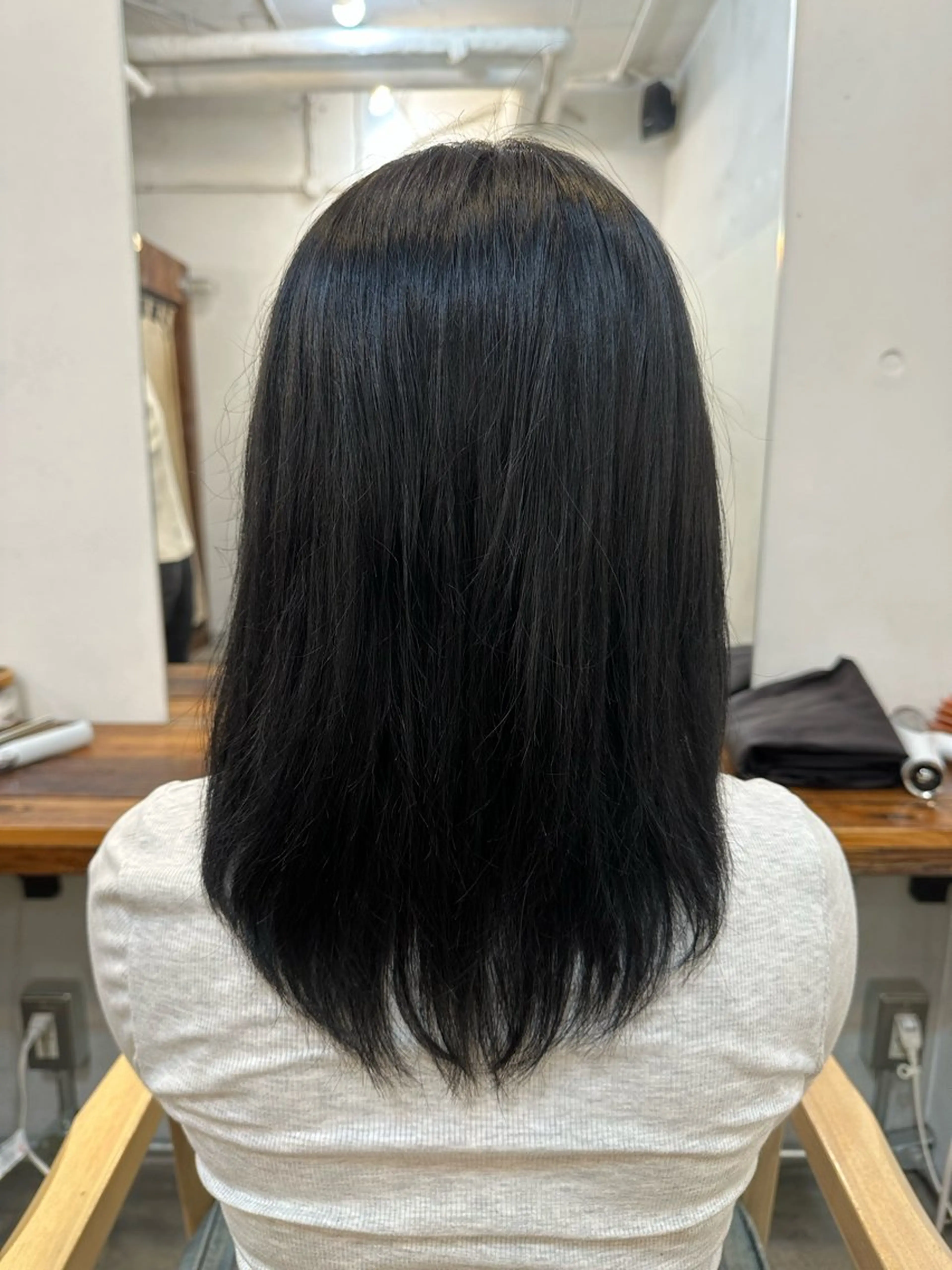 セミロング カラー カットモデル募集中/ たなかはやとのヘアスタイル
