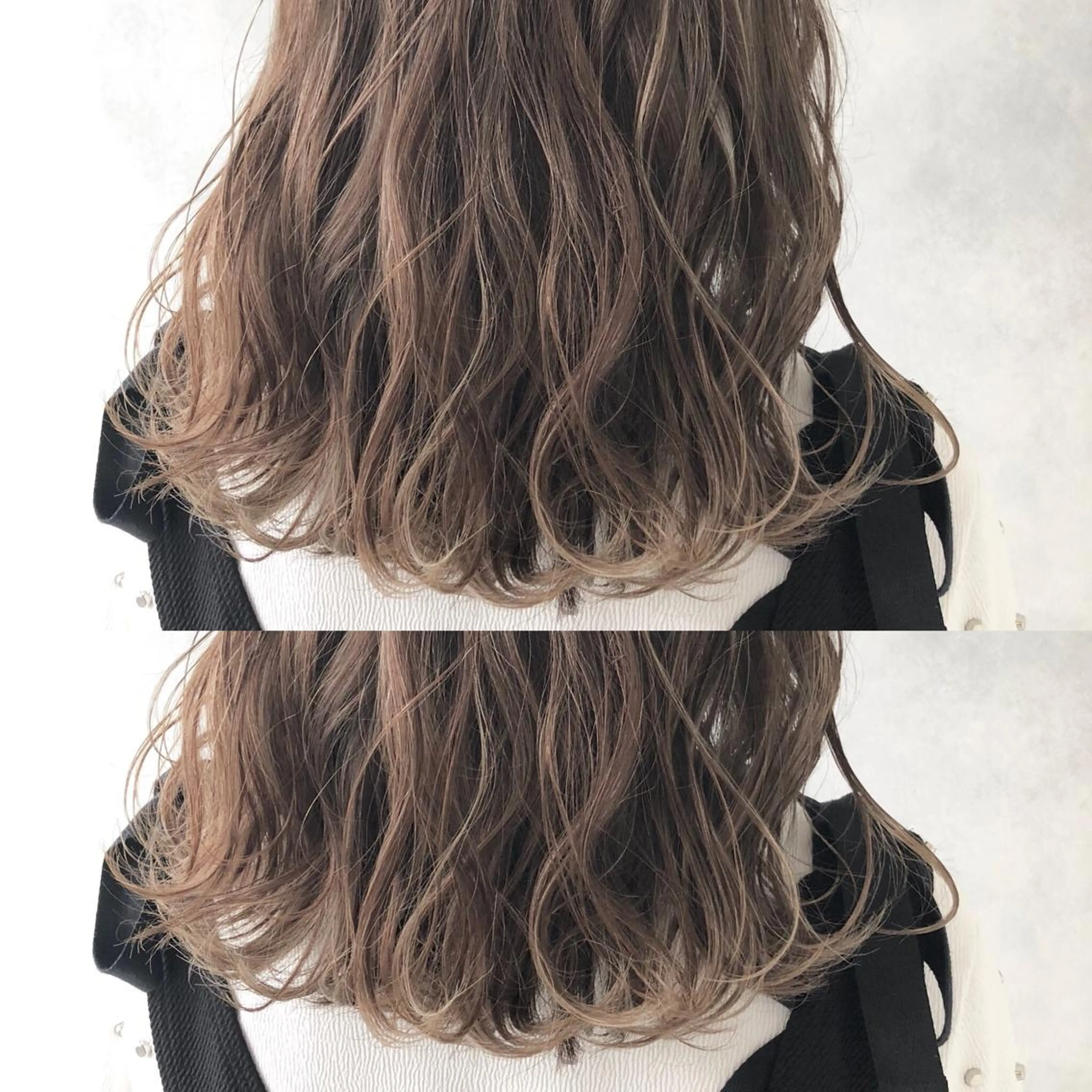ミディアム ハイライト ヘアカラー トリートメント 小澤大輔 YOLO hairのヘアスタイル